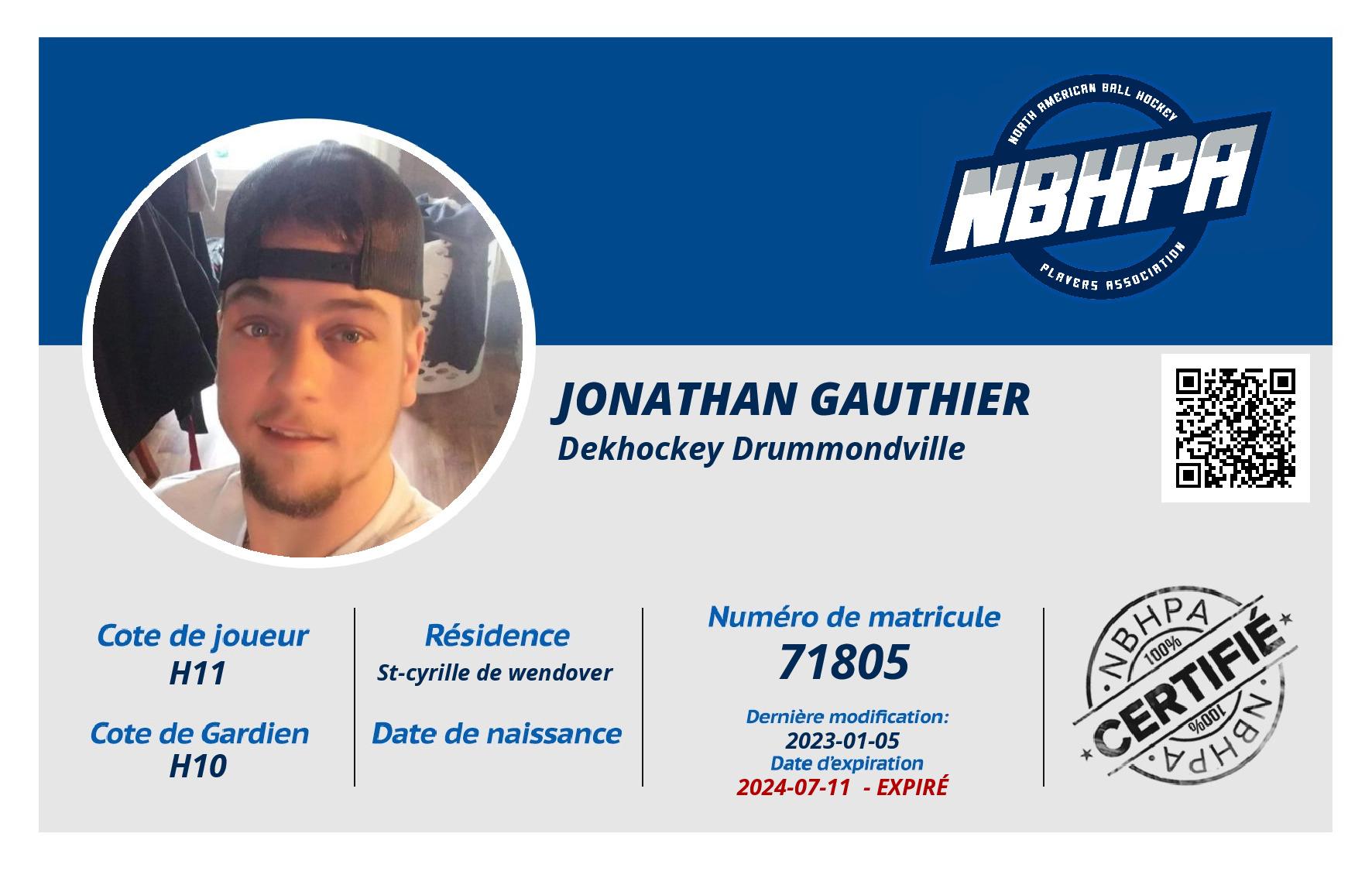 Jonathan Gauthier