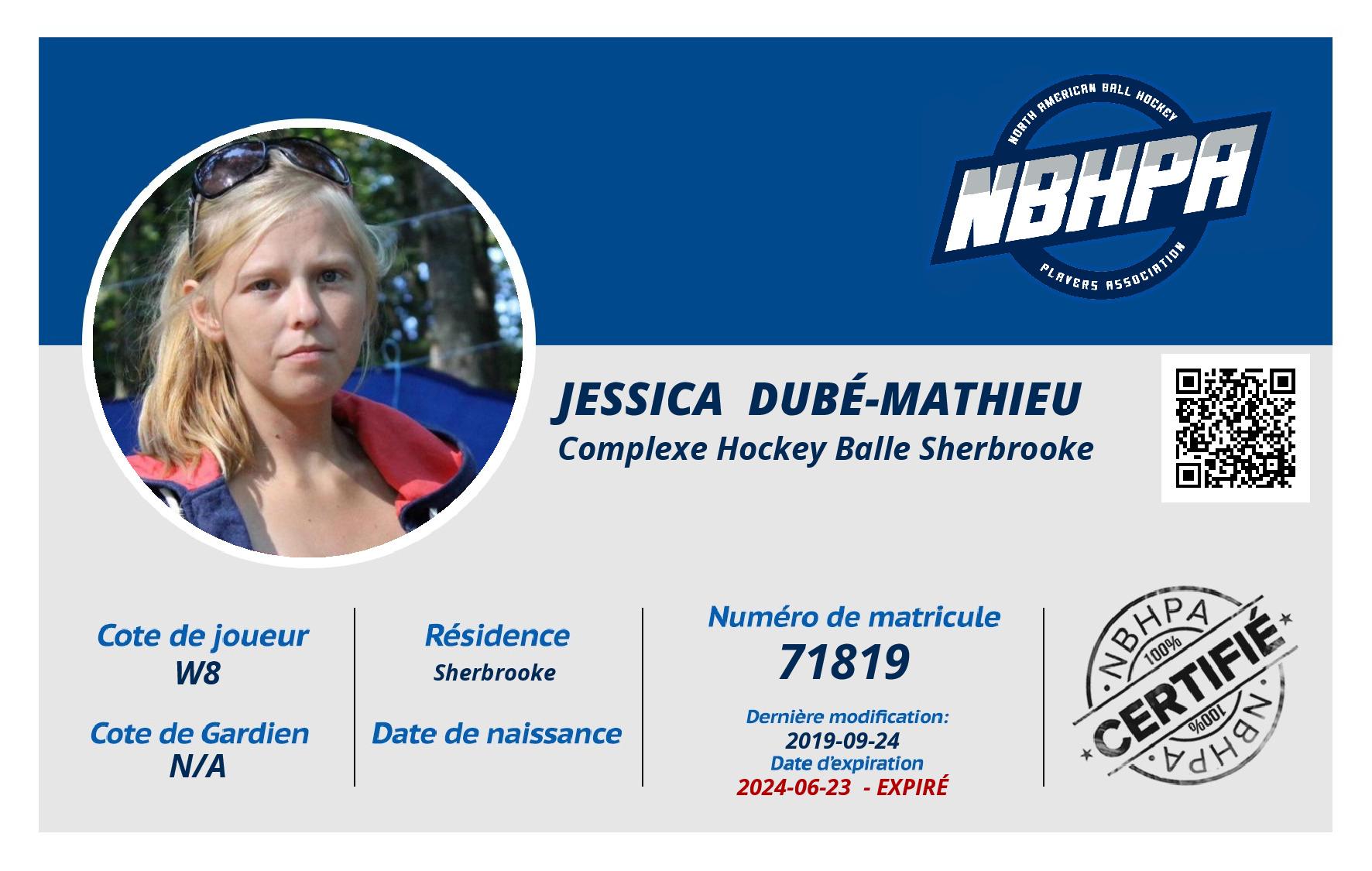 Jessica  Dubé-Mathieu