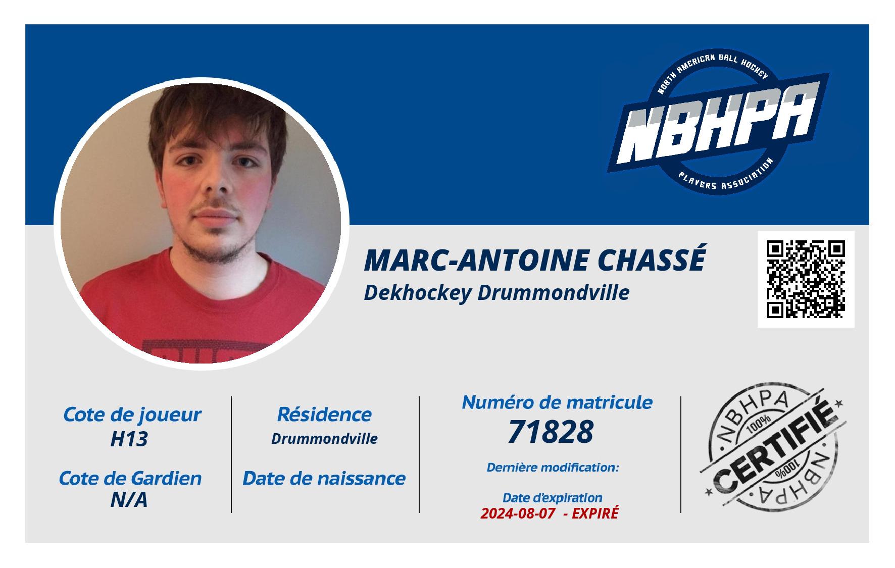 Marc-Antoine Chassé