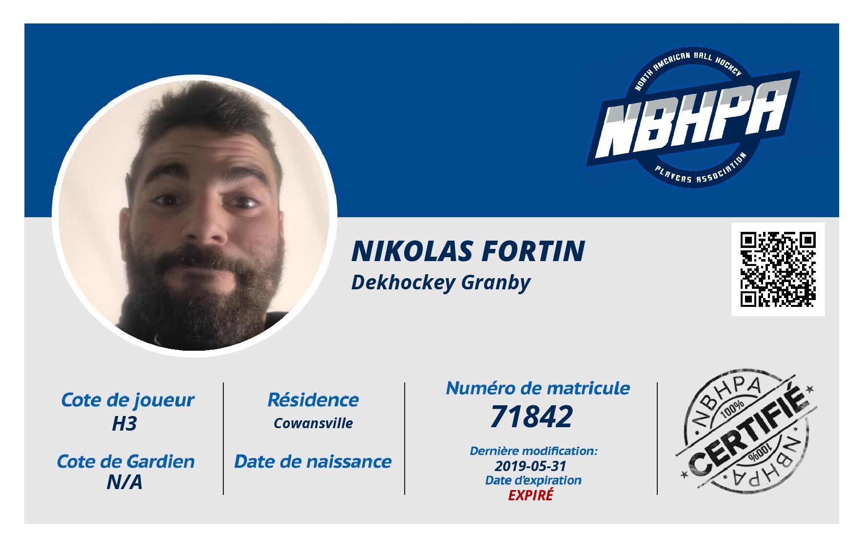 Nikolas Fortin