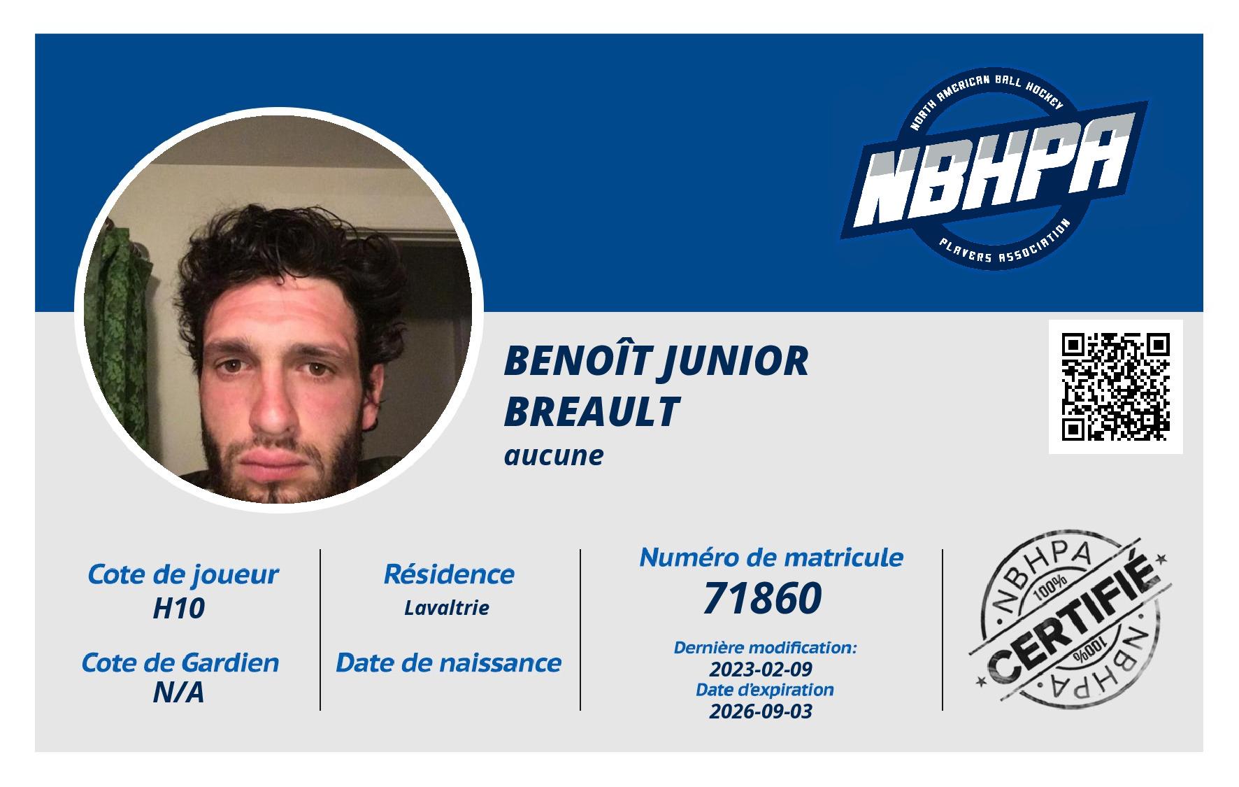 Benoît Junior Breault