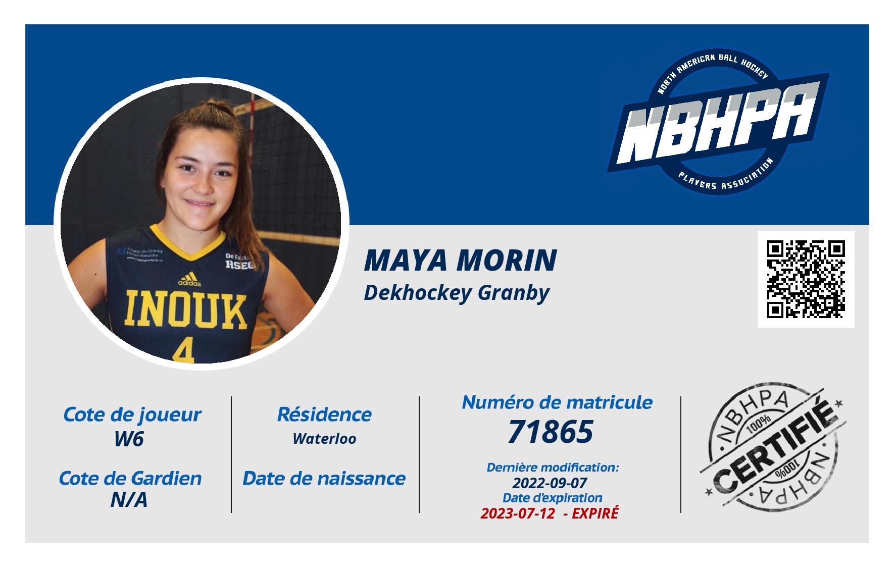 Maya Morin