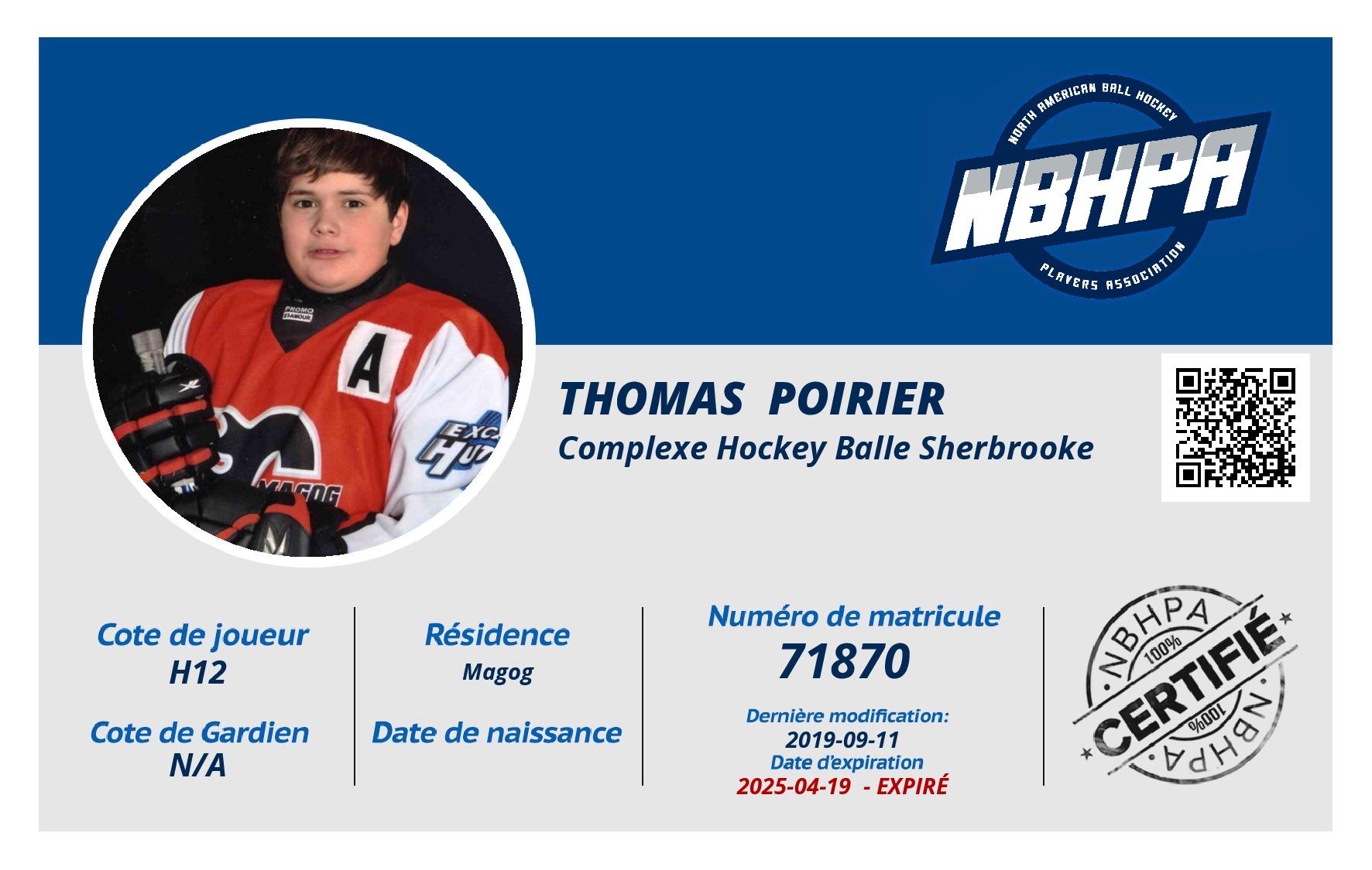 Thomas  Poirier 