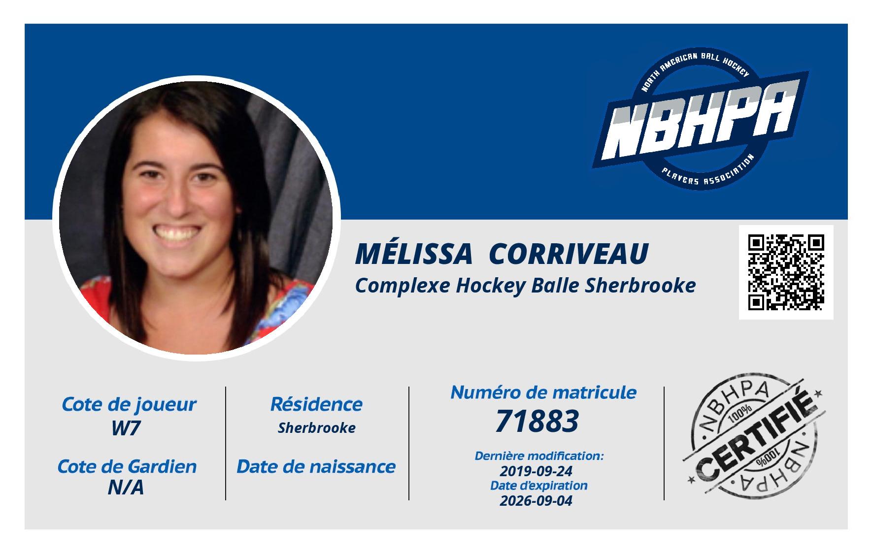 Mélissa  Corriveau