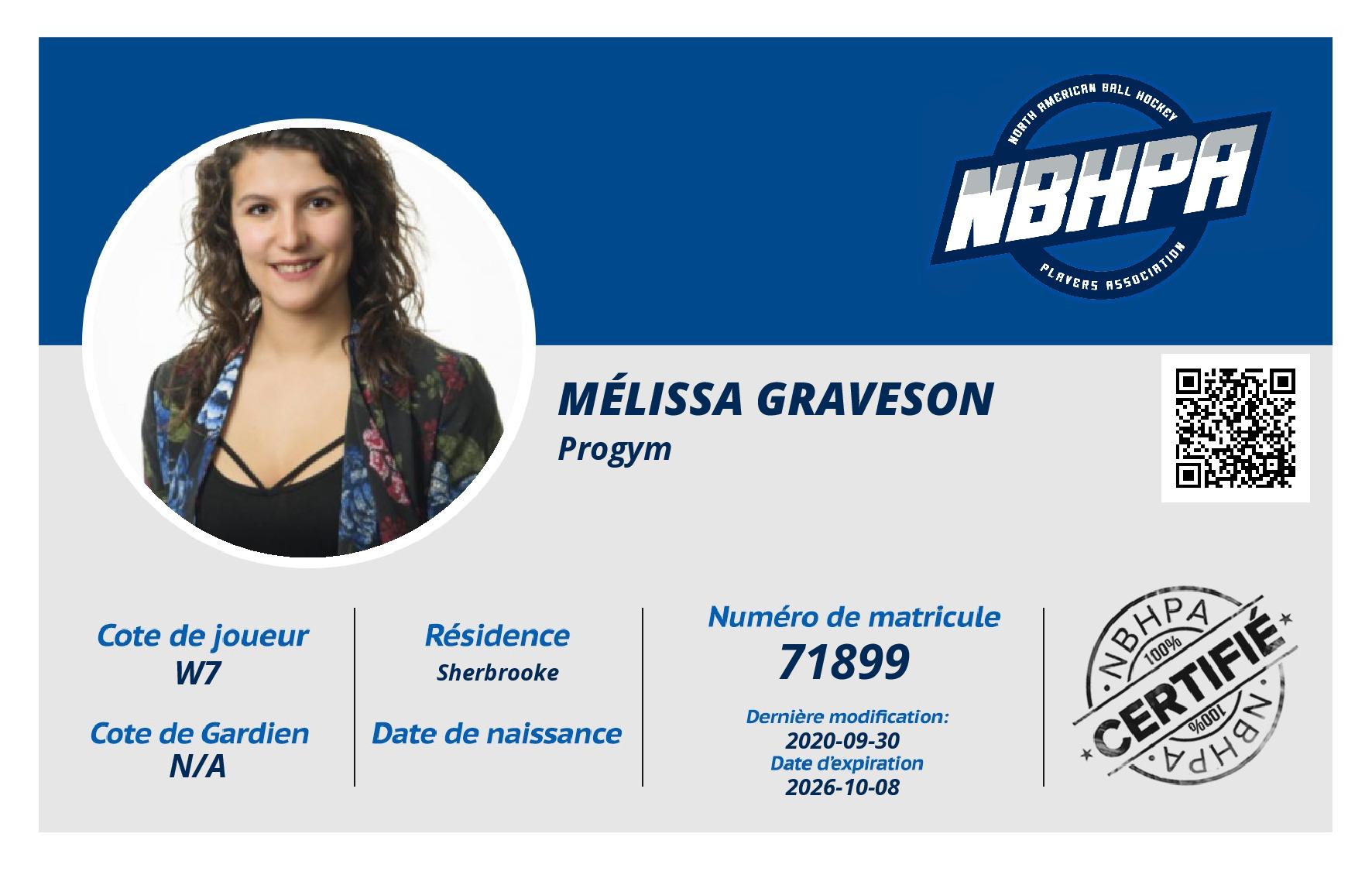 Mélissa Graveson