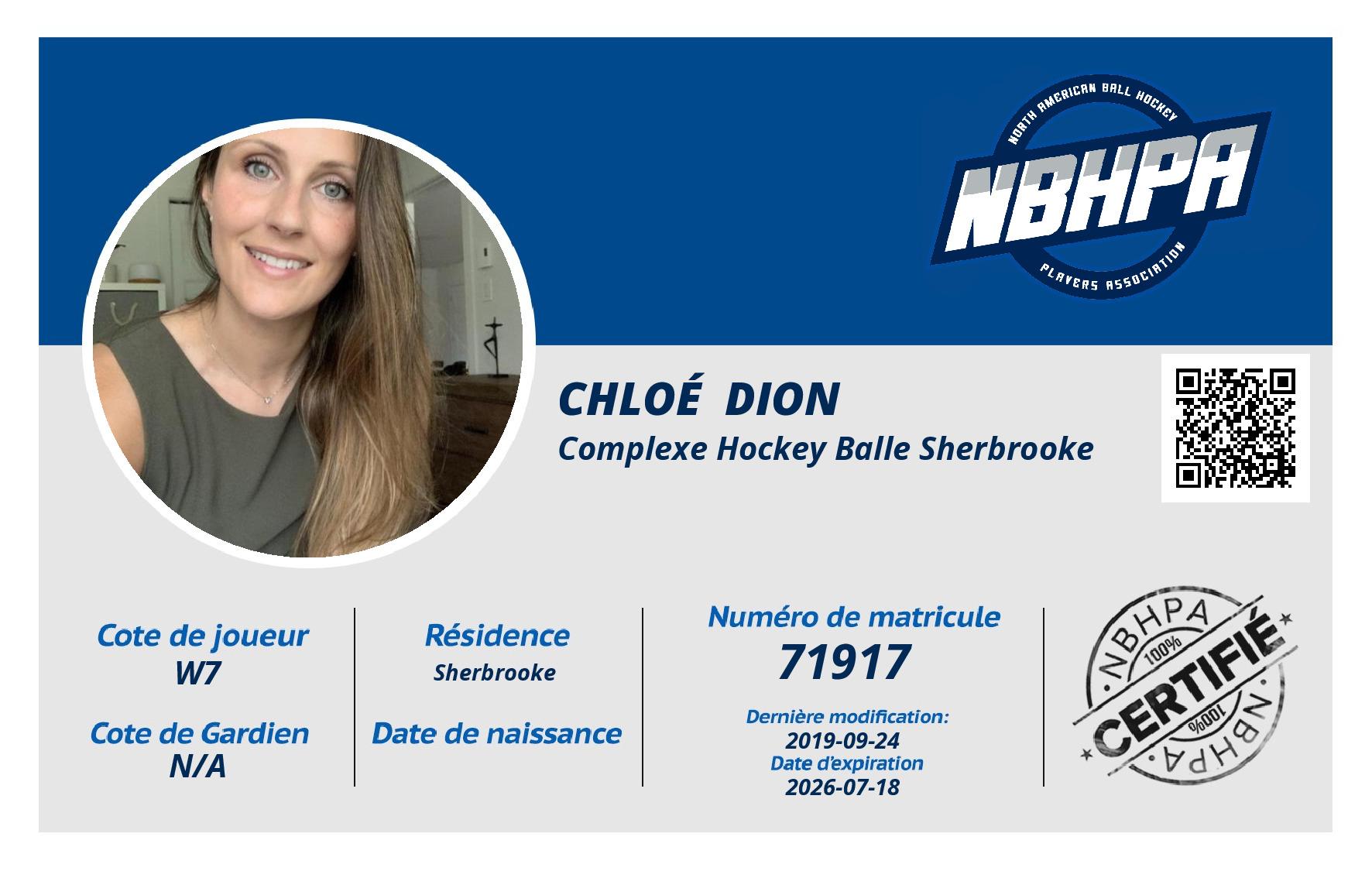 Chloé  Dion