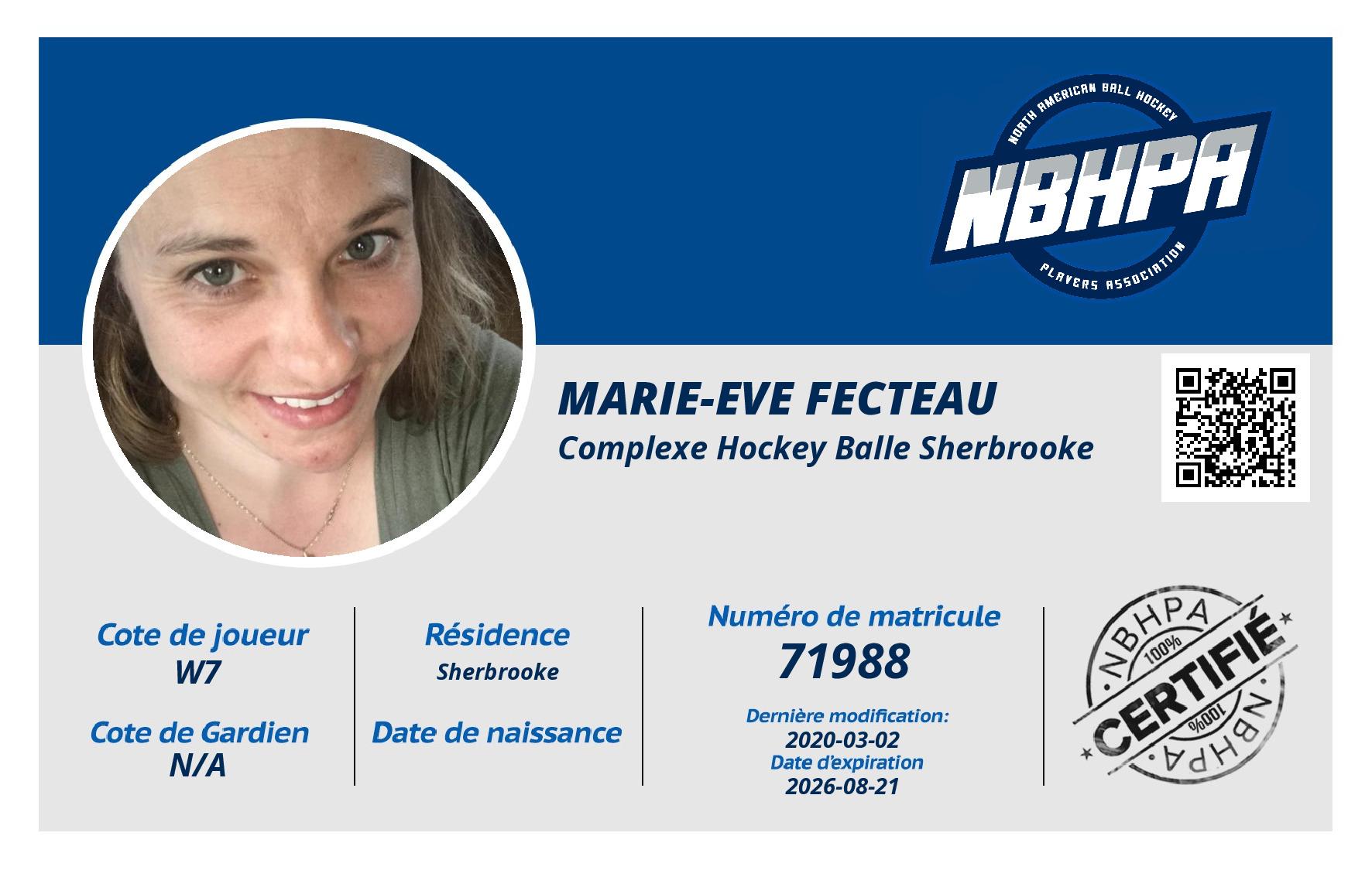 Marie-Eve Fecteau