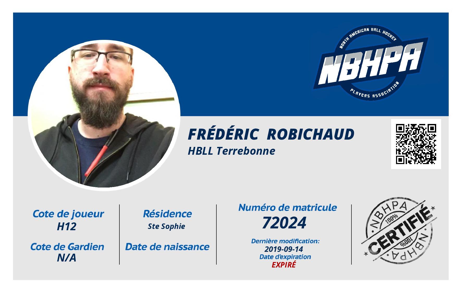 Frédéric  Robichaud