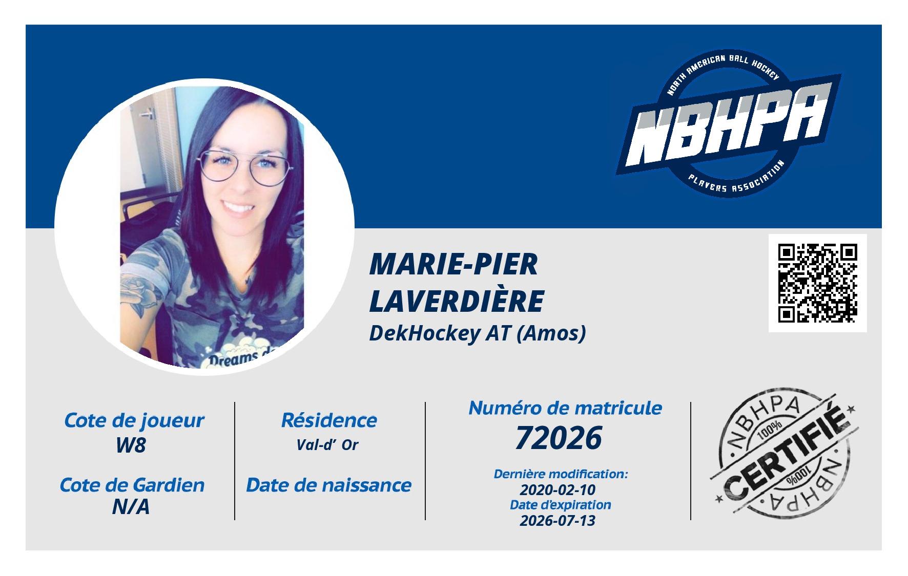 Marie-Pier Laverdière 