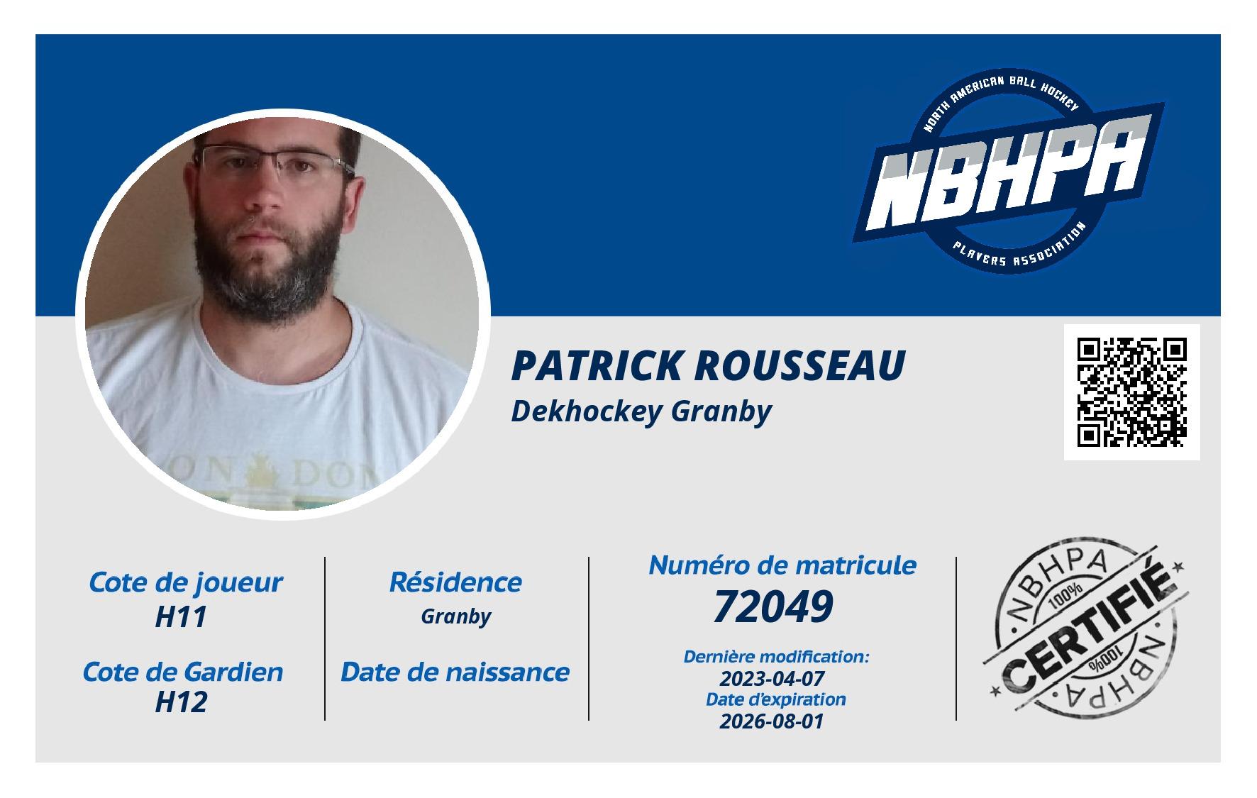 Patrick Rousseau