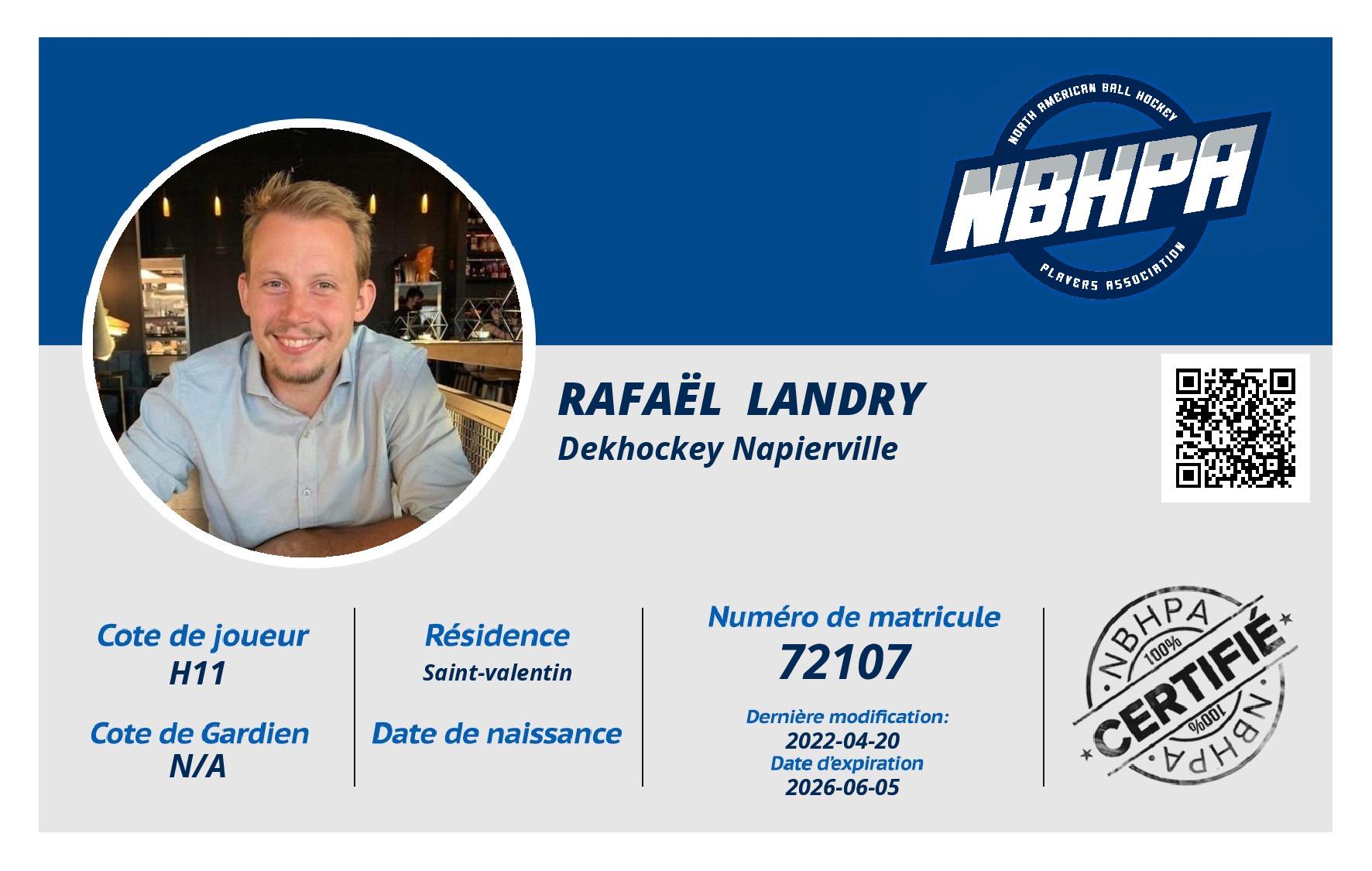Rafaël  Landry