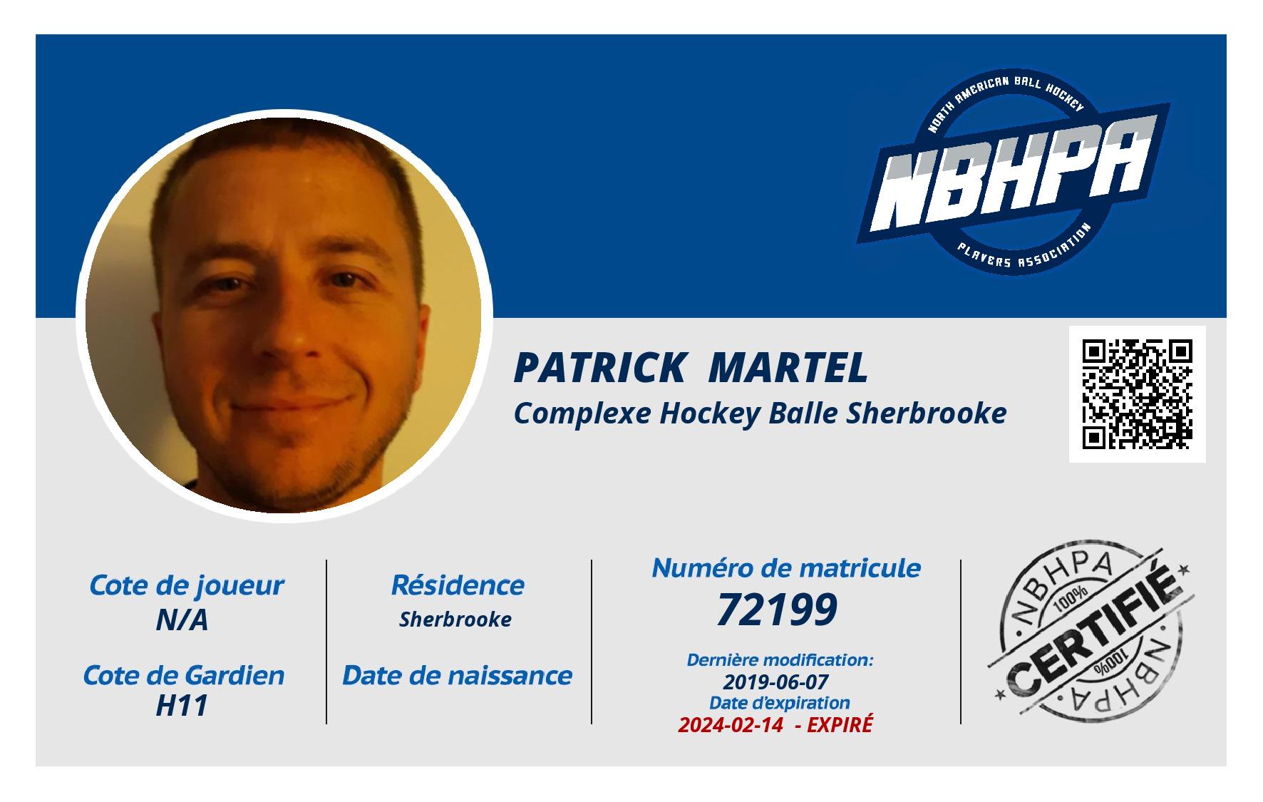 Patrick  Martel 