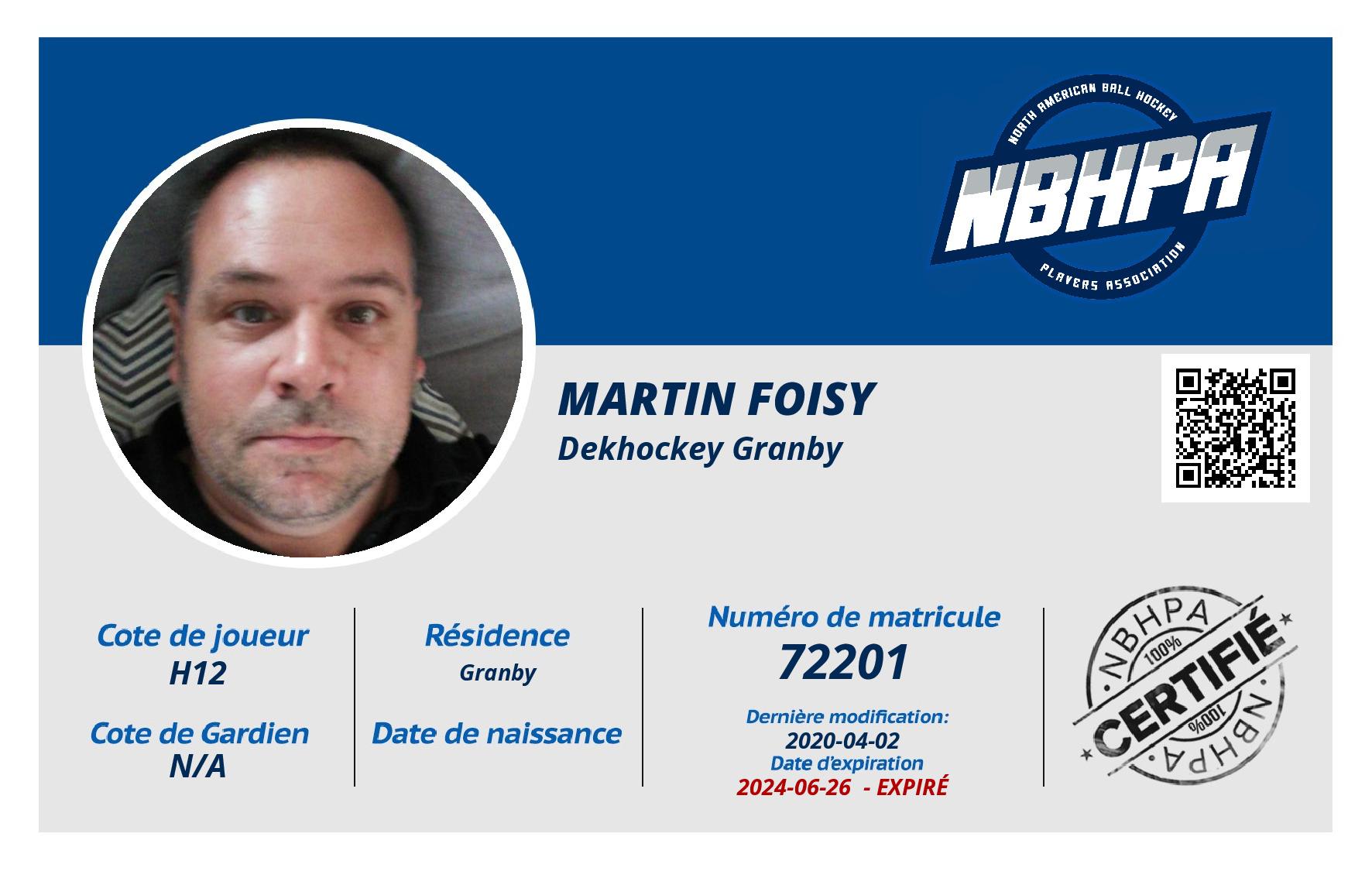 Martin Foisy