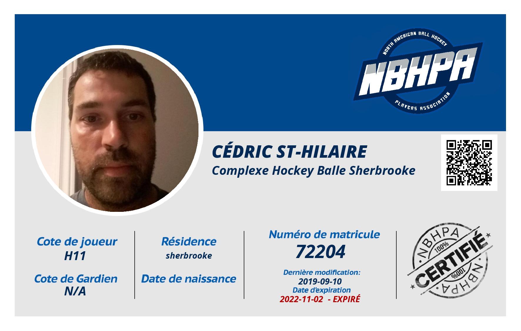 Cédric St-Hilaire