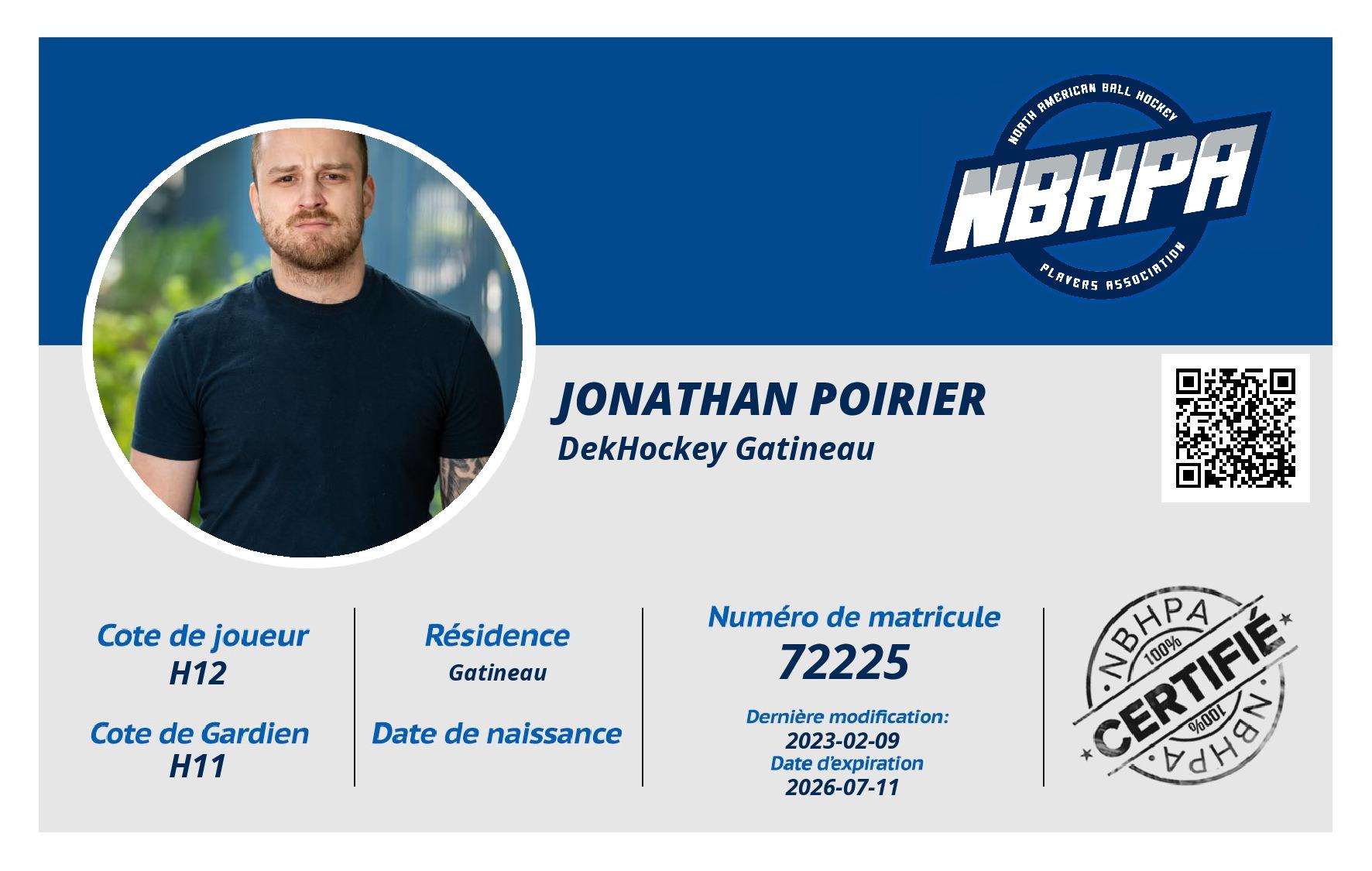 Jonathan Poirier