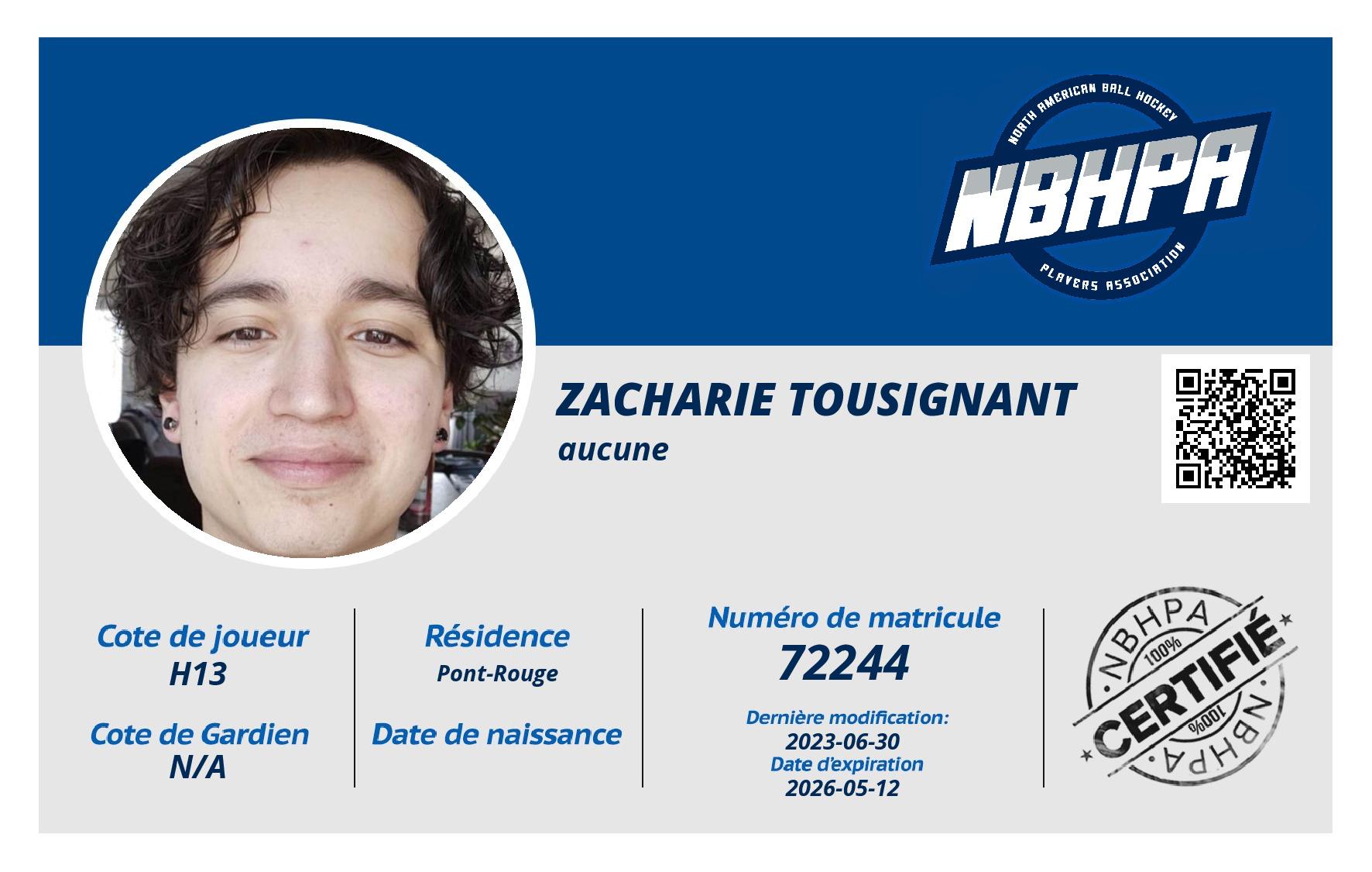 Zacharie Tousignant