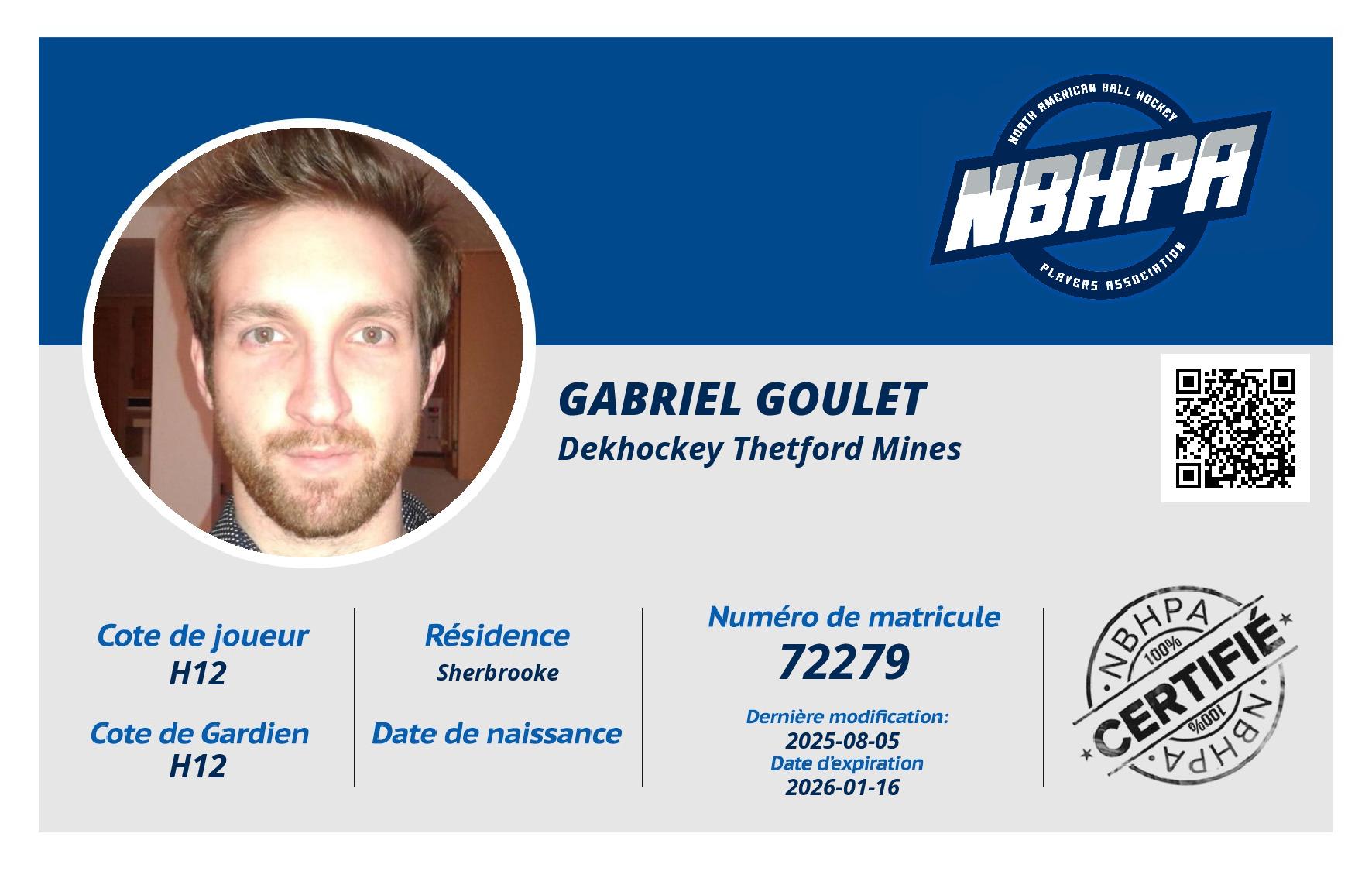 Gabriel Goulet