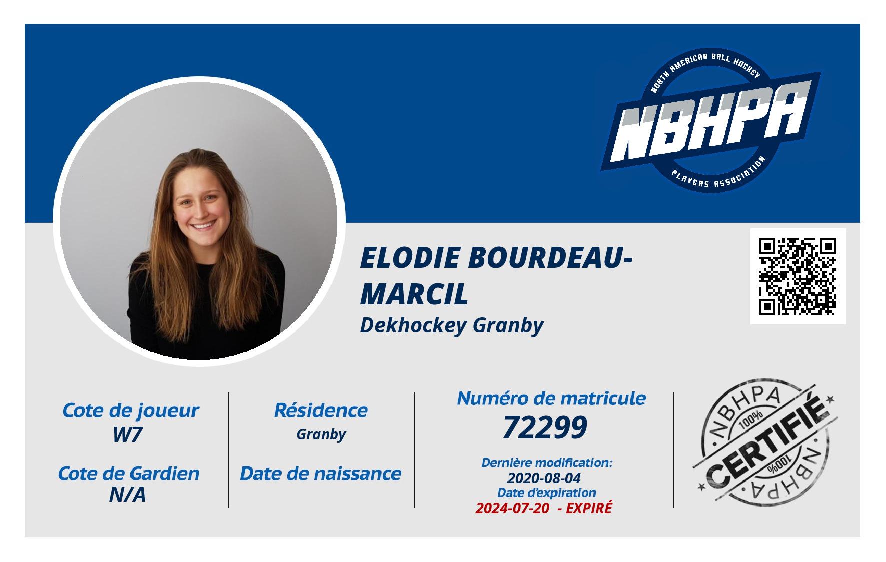 Elodie Bourdeau-Marcil