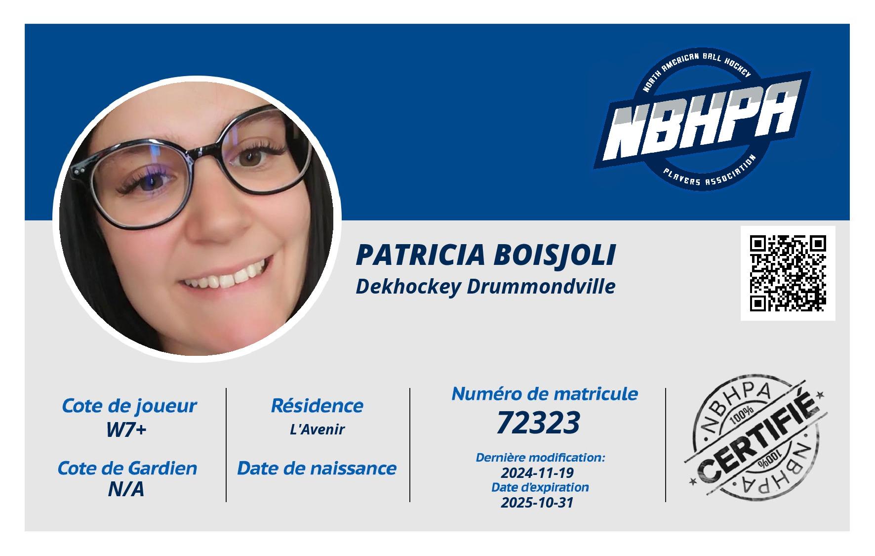Patricia Boisjoli