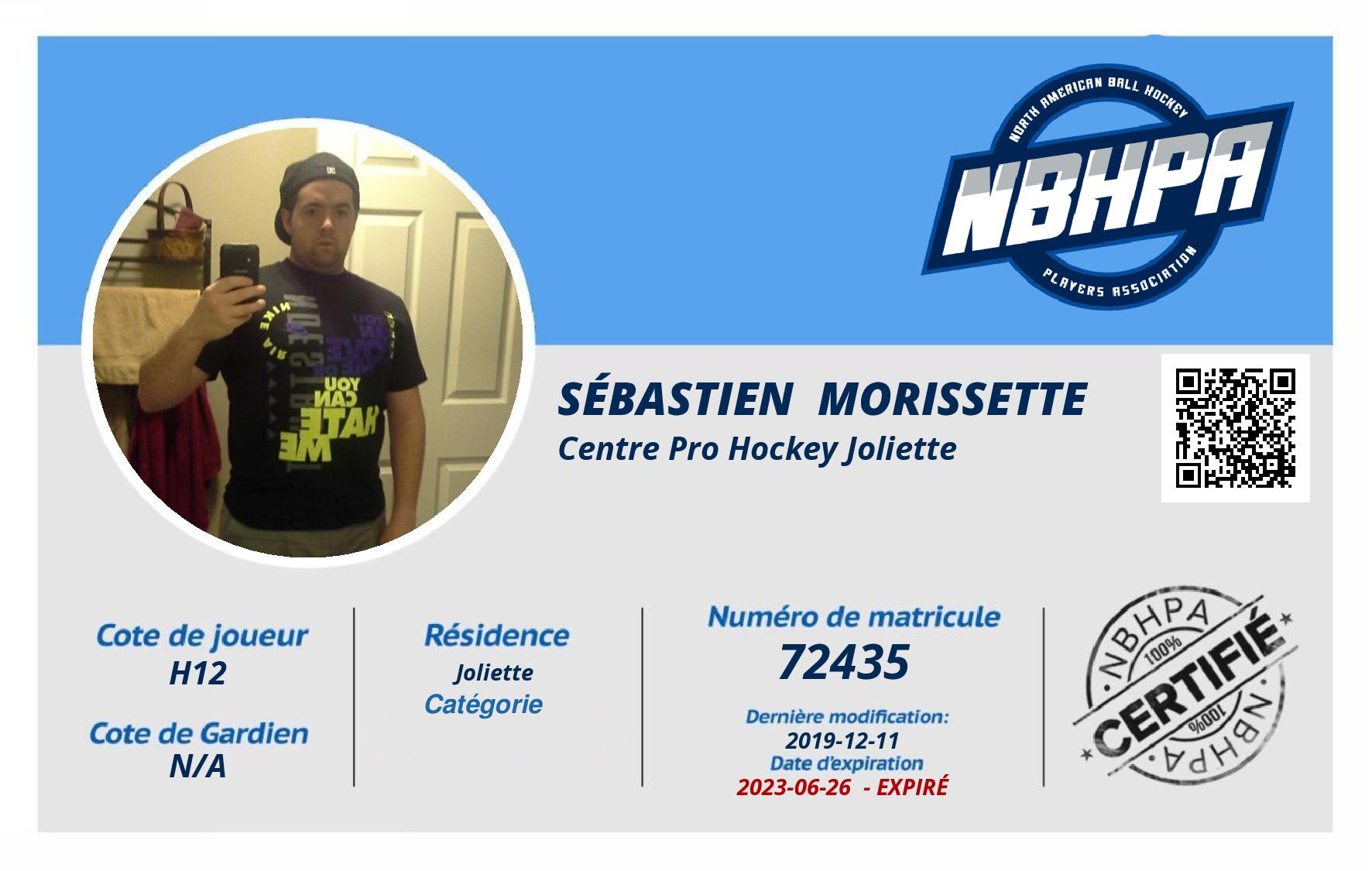 Sébastien  Morissette 