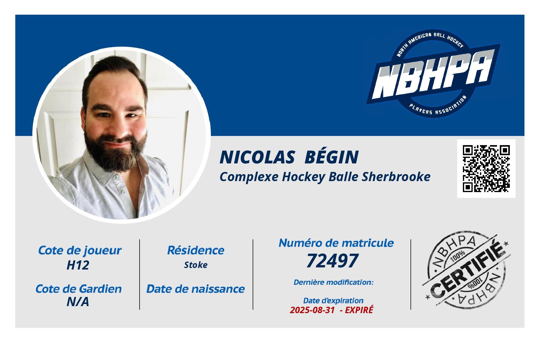 Nicolas  Bégin