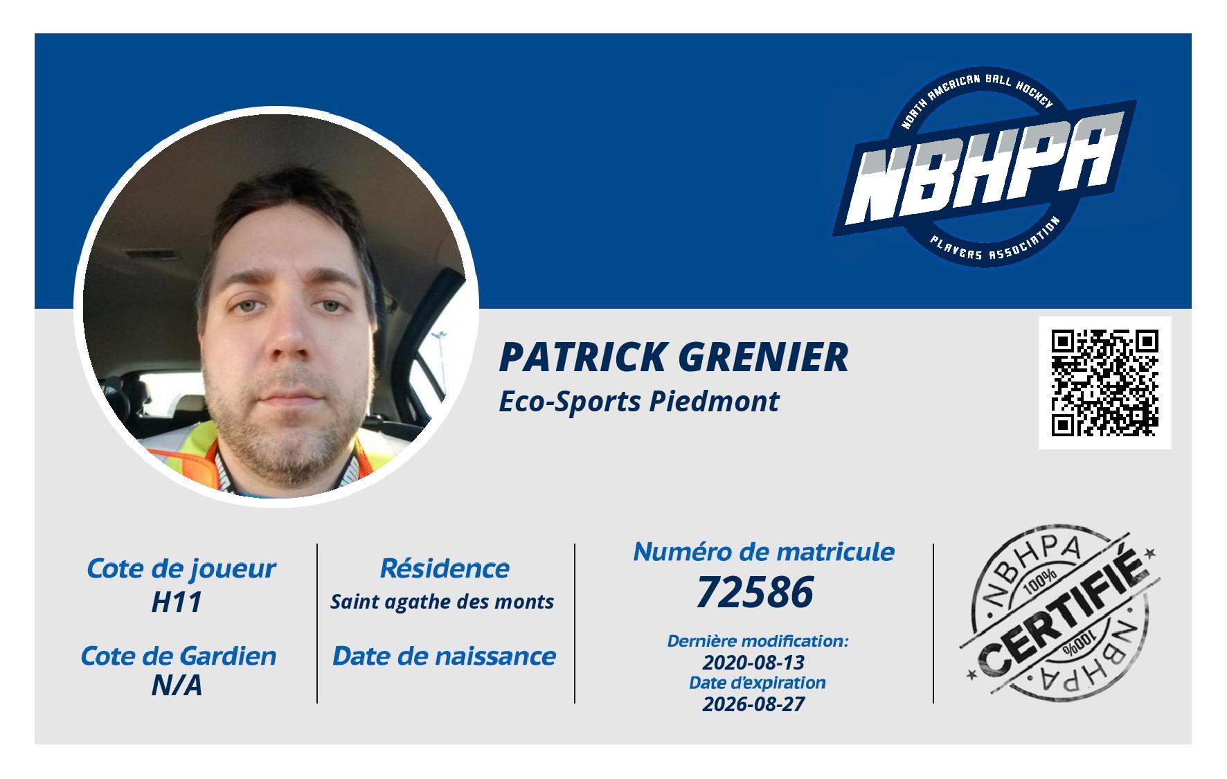 Patrick Grenier
