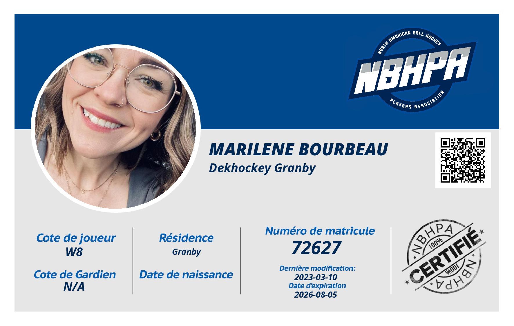 Marilene Bourbeau