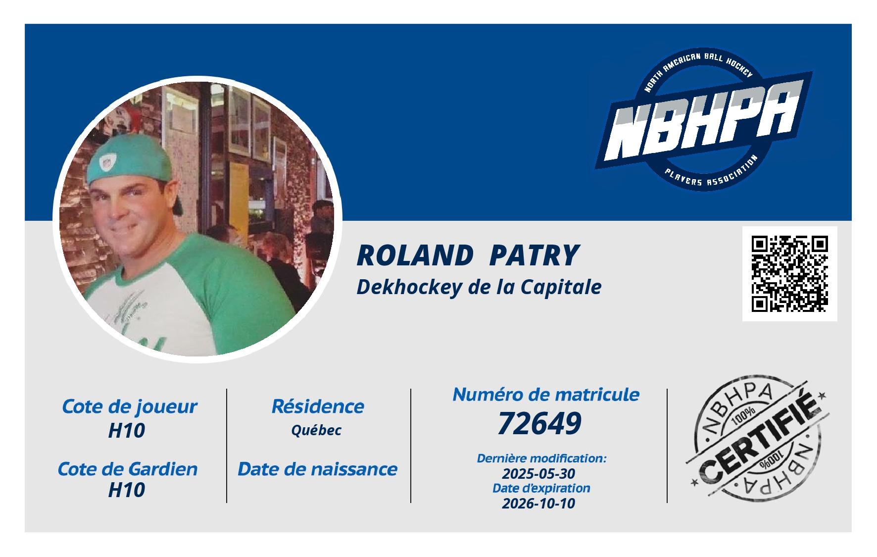 Roland  Patry