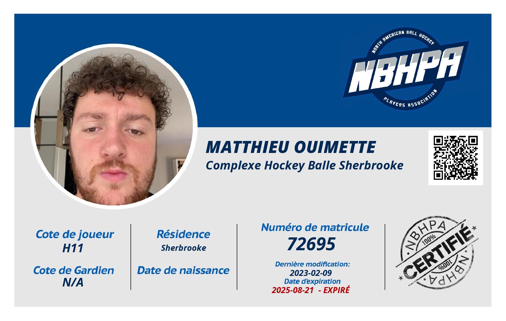 Matthieu Ouimette