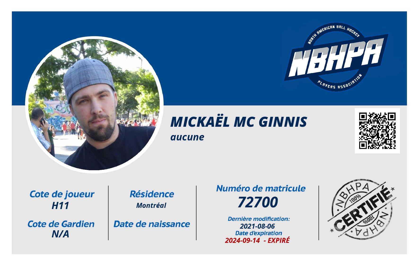 Mickaël Mc Ginnis