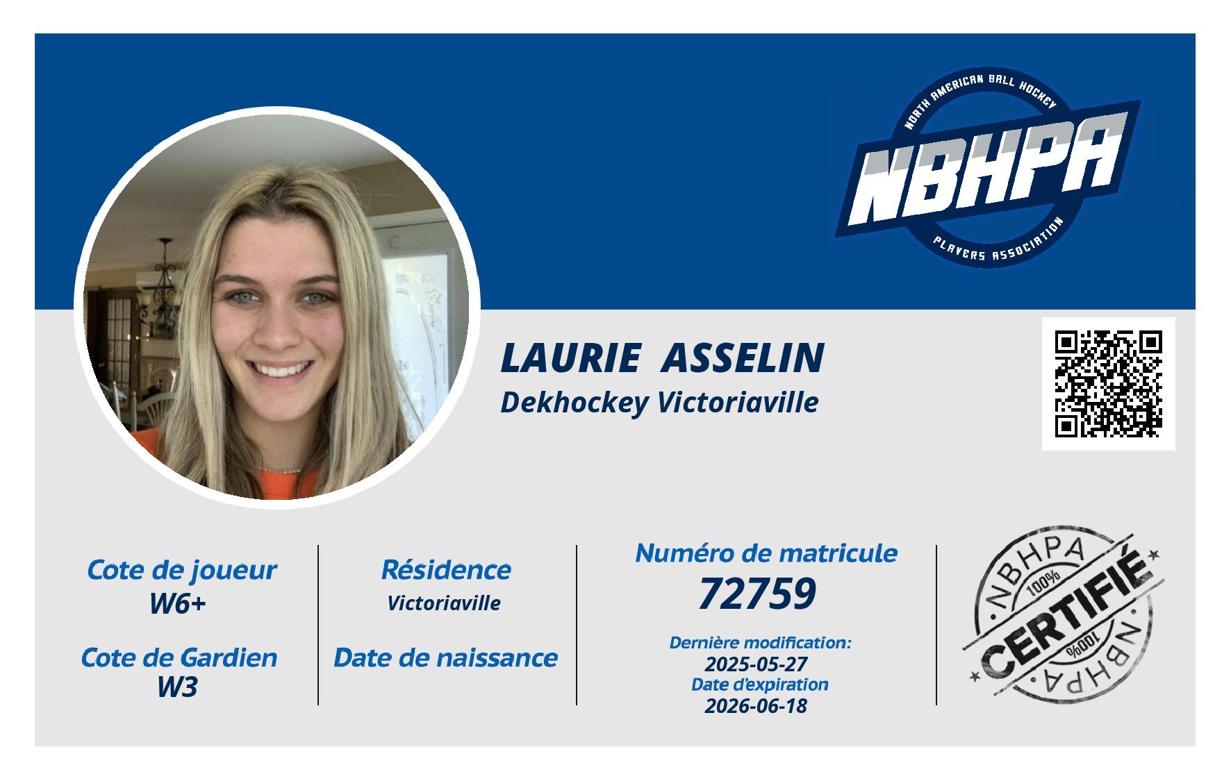 Laurie  Asselin