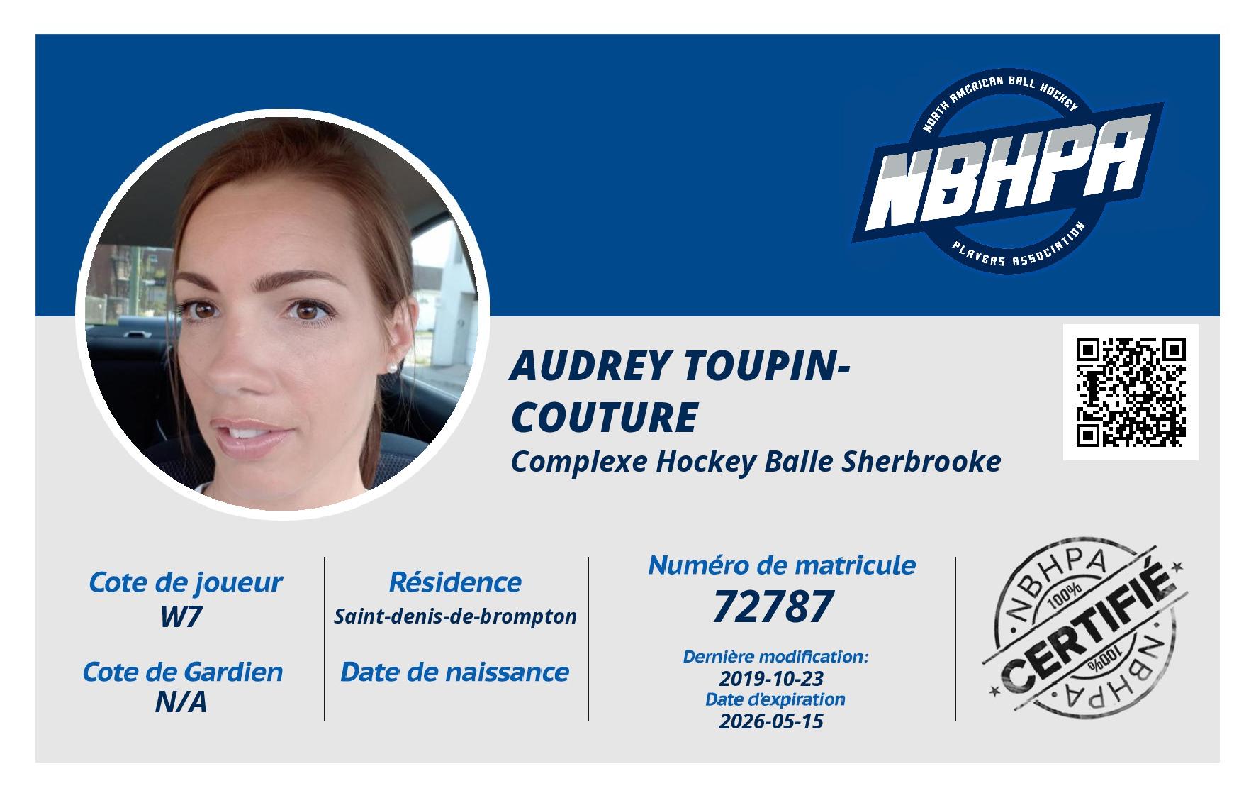 Audrey Toupin-Couture