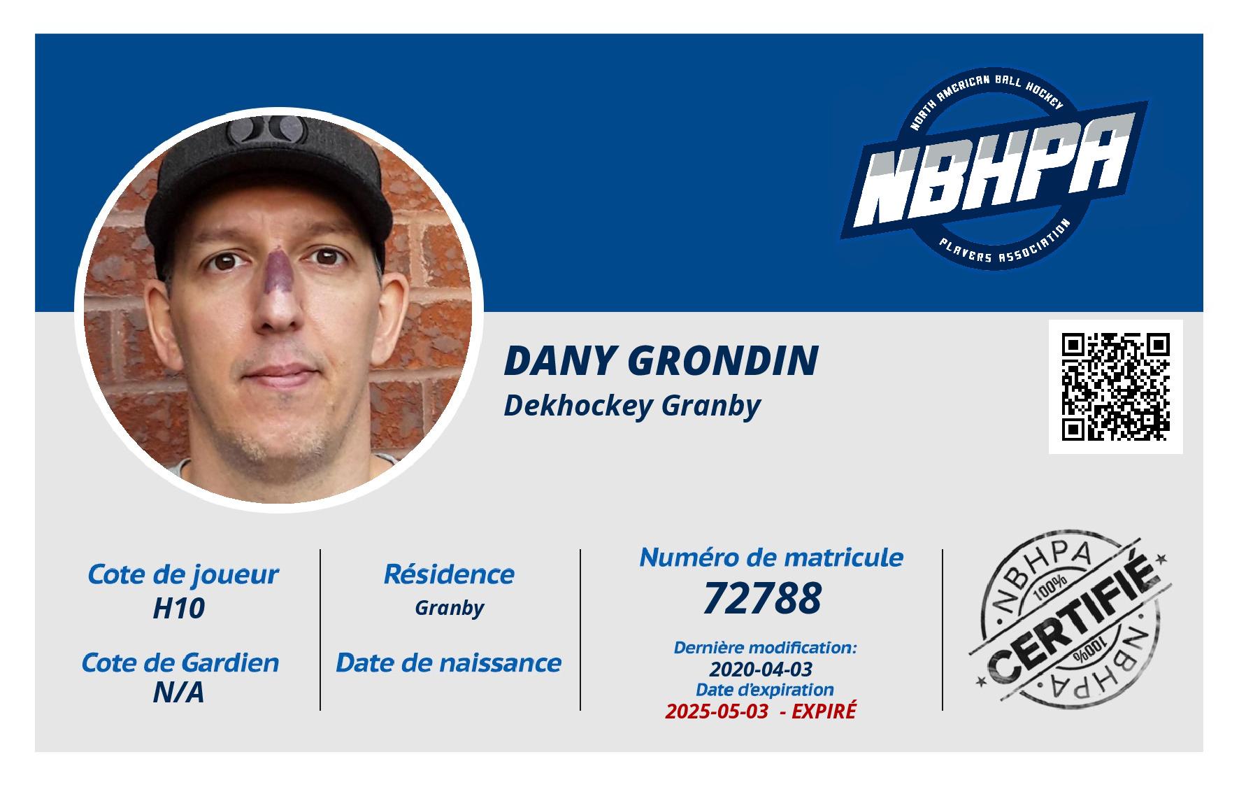 Dany Grondin