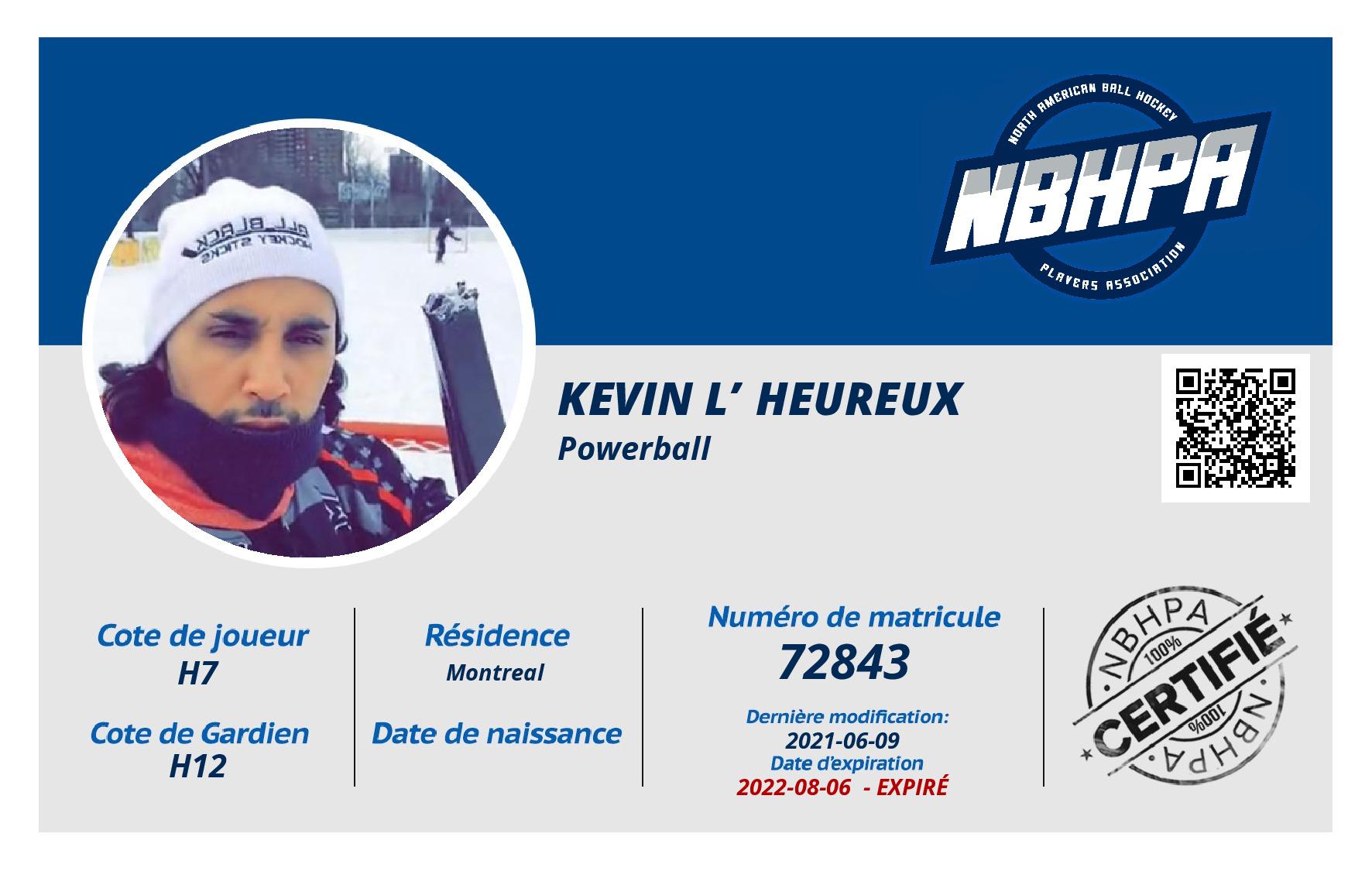 Kevin L’Heureux