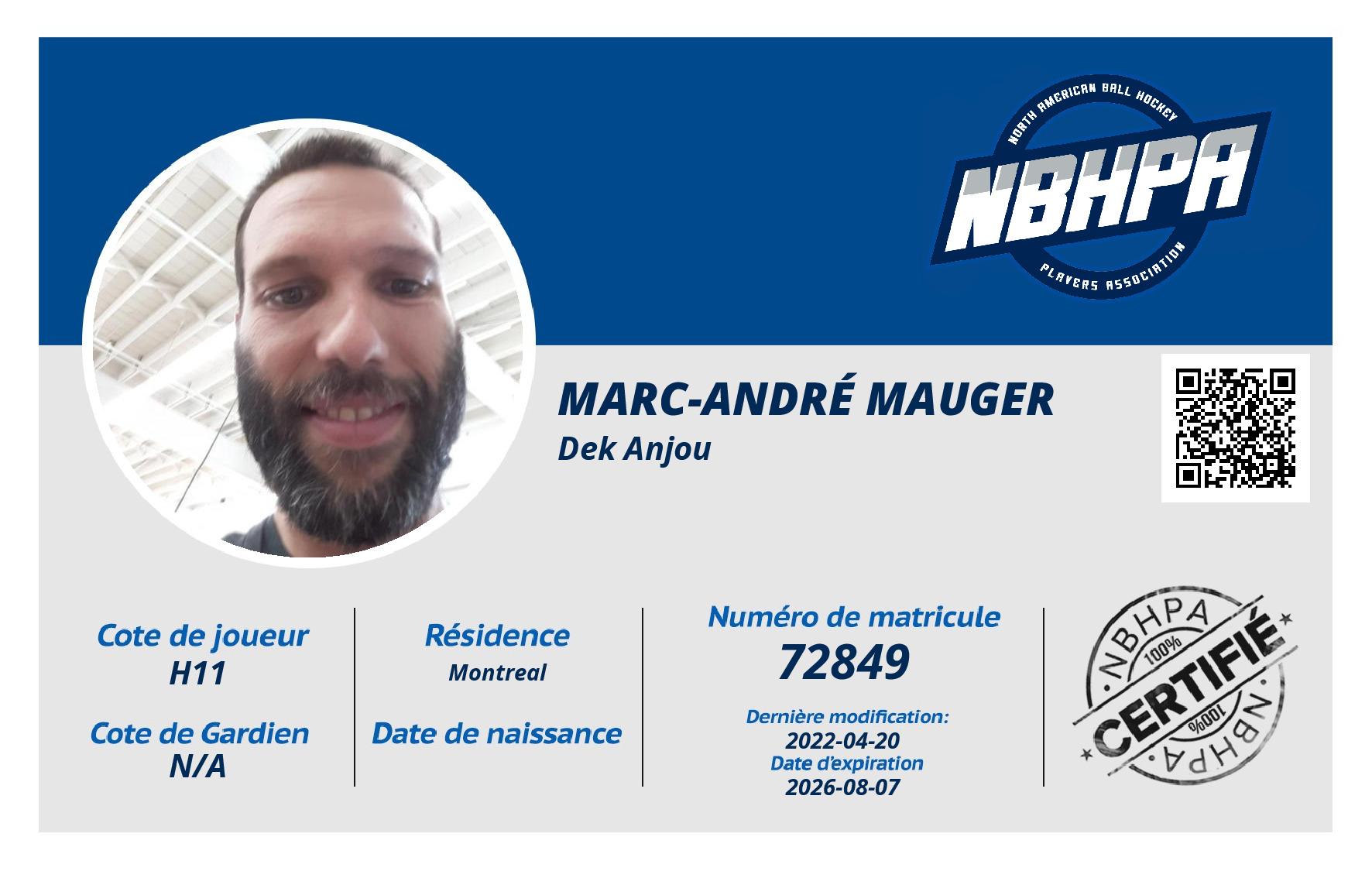 Marc-André Mauger