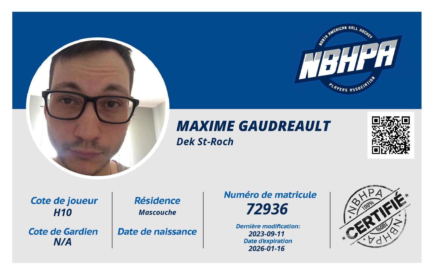 Maxime Gaudreault