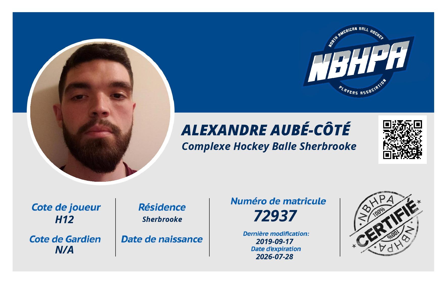 Alexandre Aubé-Côté