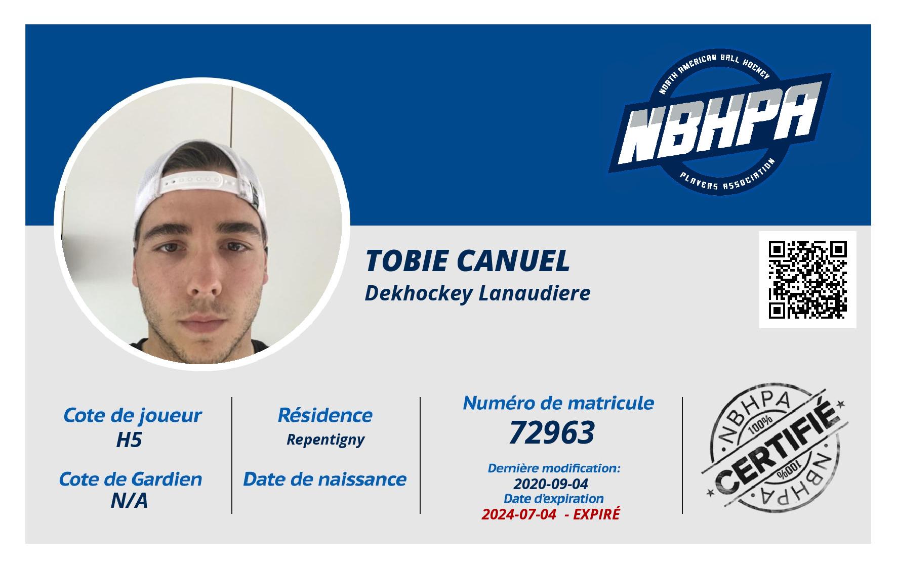 Tobie Canuel