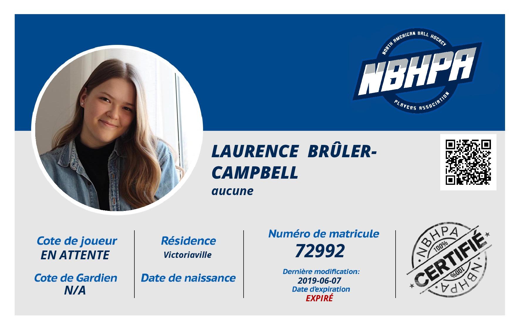Laurence  Brûler-Campbell