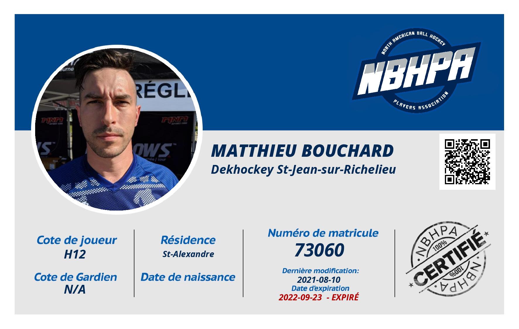 Matthieu Bouchard
