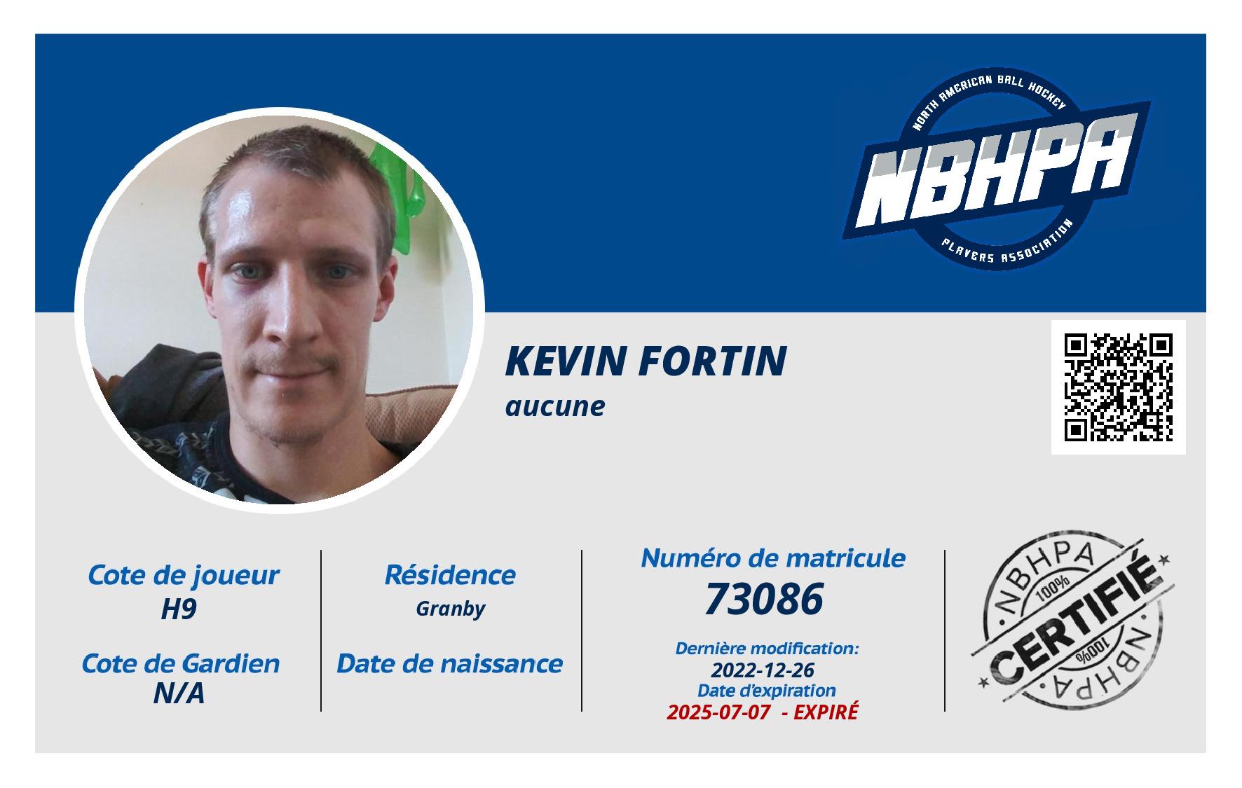 Kevin Fortin