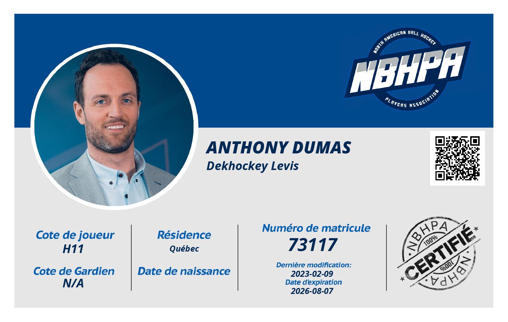 Anthony Dumas
