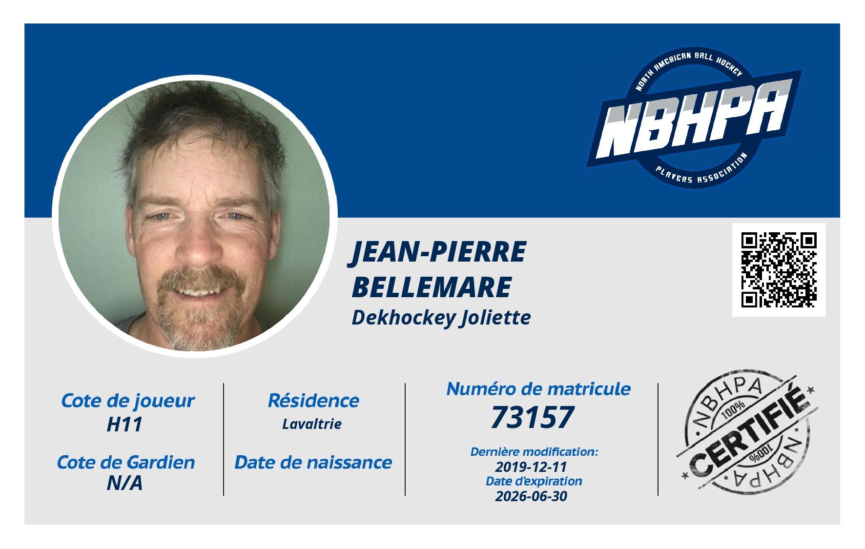 Jean-Pierre  Bellemare 