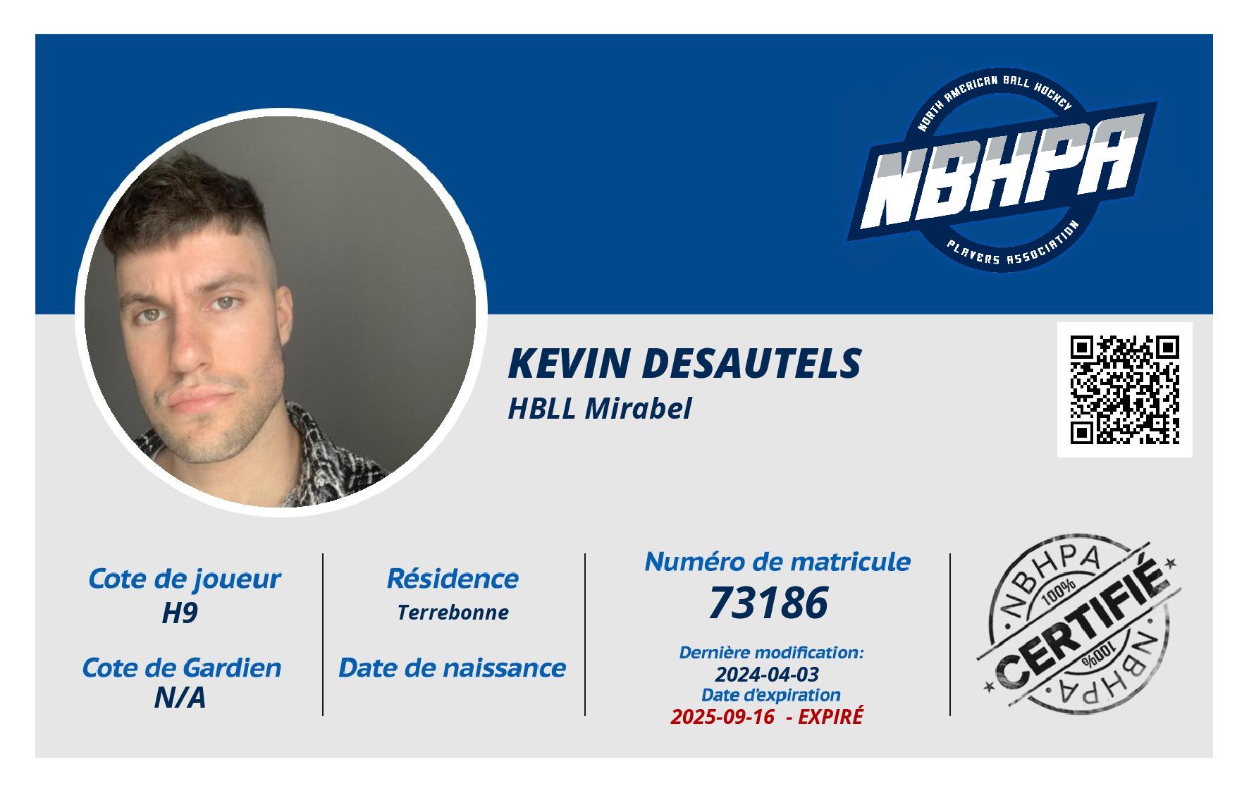 Kevin Desautels