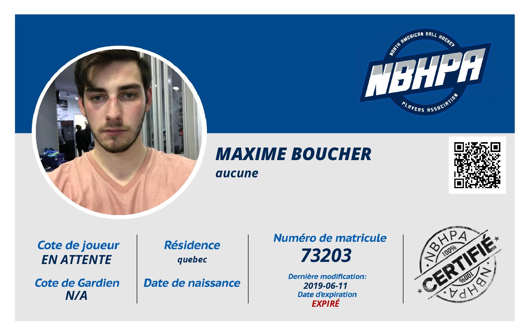 Maxime Boucher