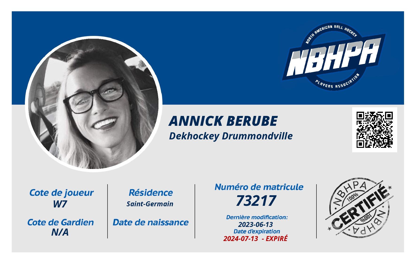 Annick Berube
