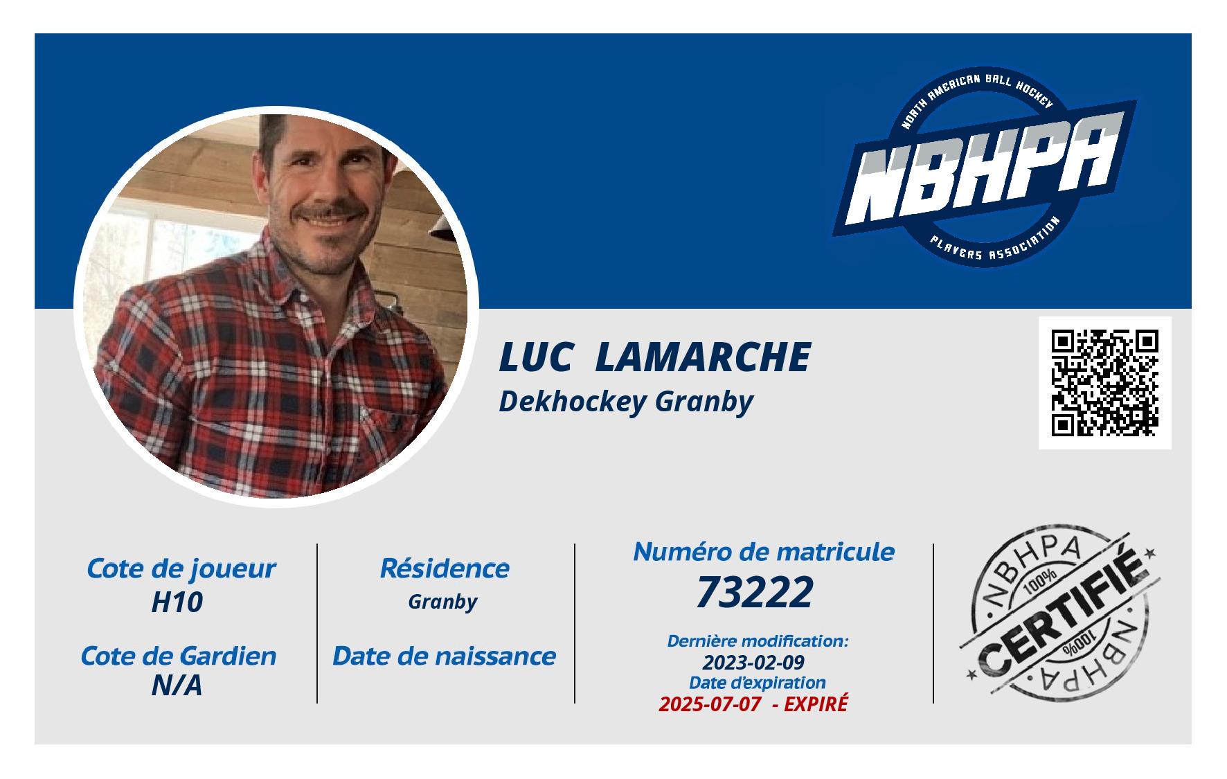 Luc  Lamarche 