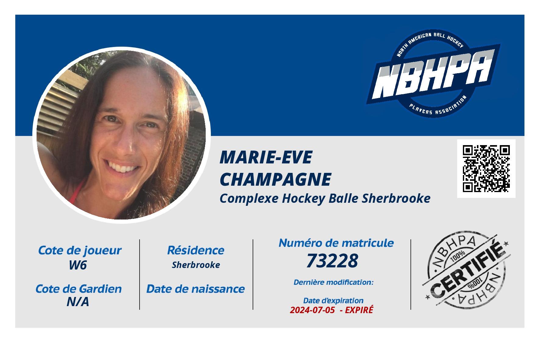Marie-Eve Champagne