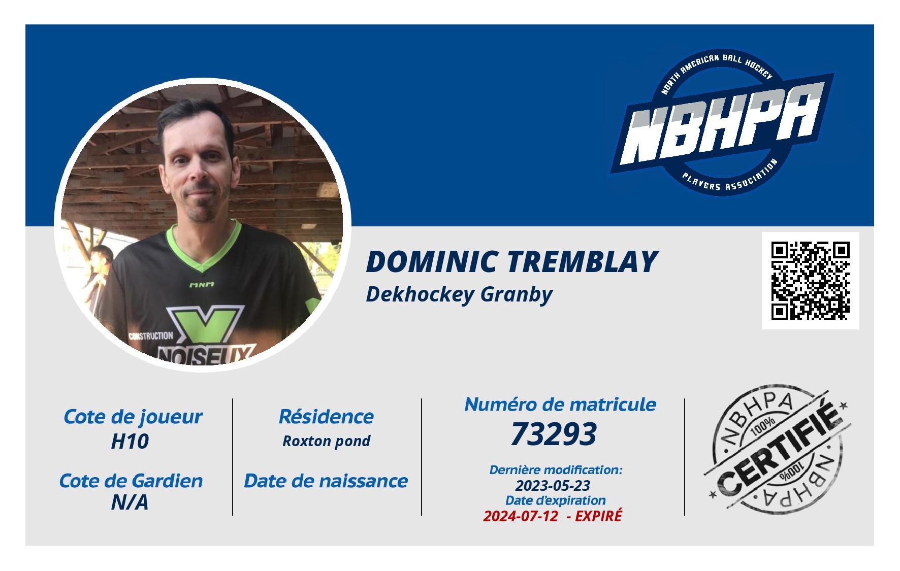 Dominic Tremblay