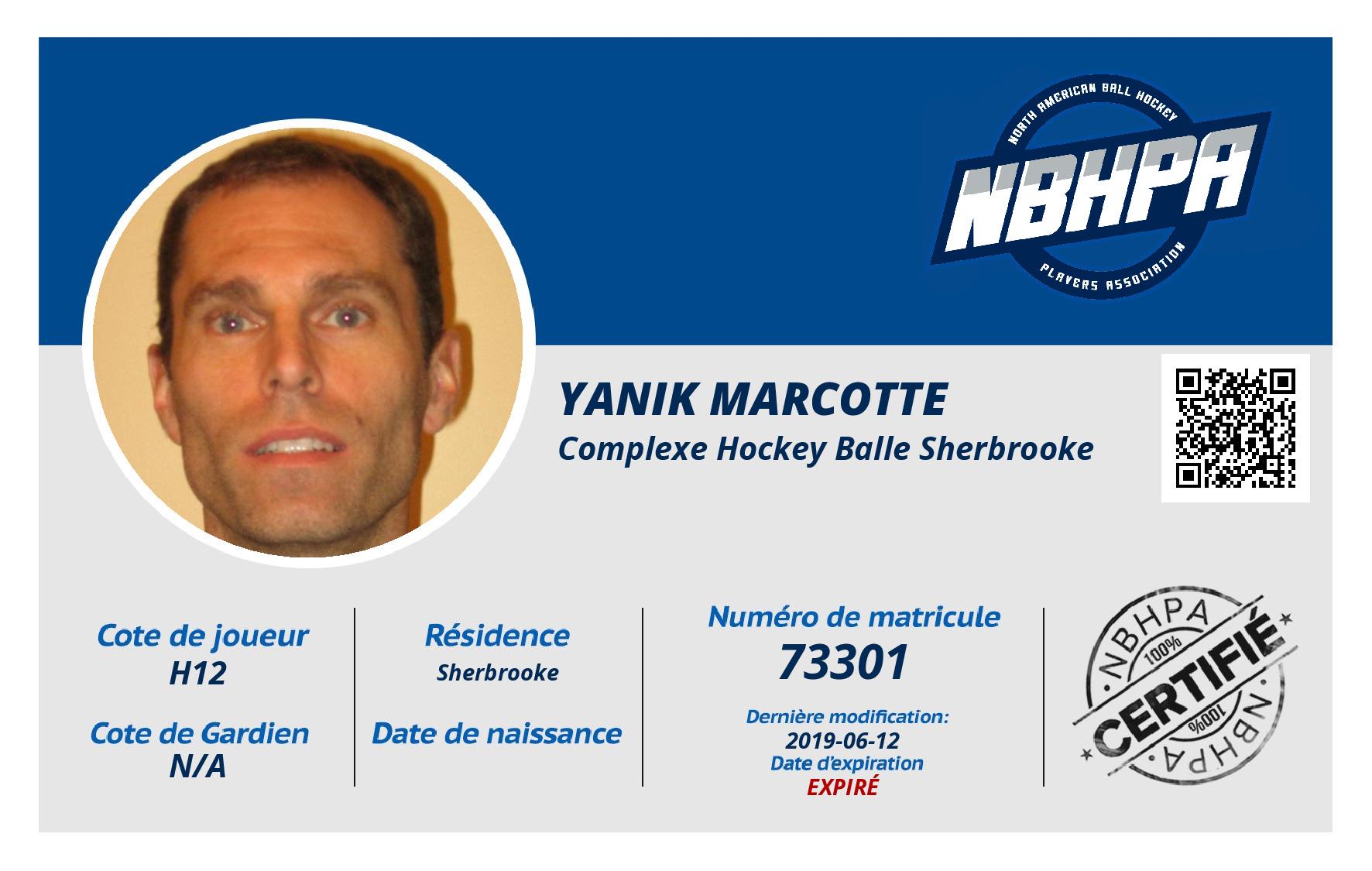 Yanik Marcotte